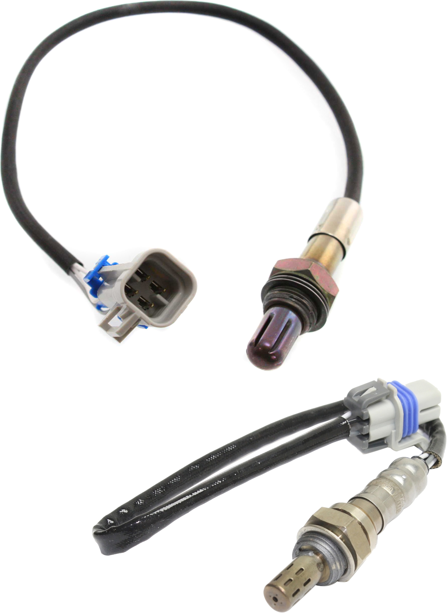 AM ESCALADE TAHOE YUKON 08-14 OXYGEN SENSOR Set of 2 Before and After Catalytic Converter 4 Wire SKU SET REPB960901