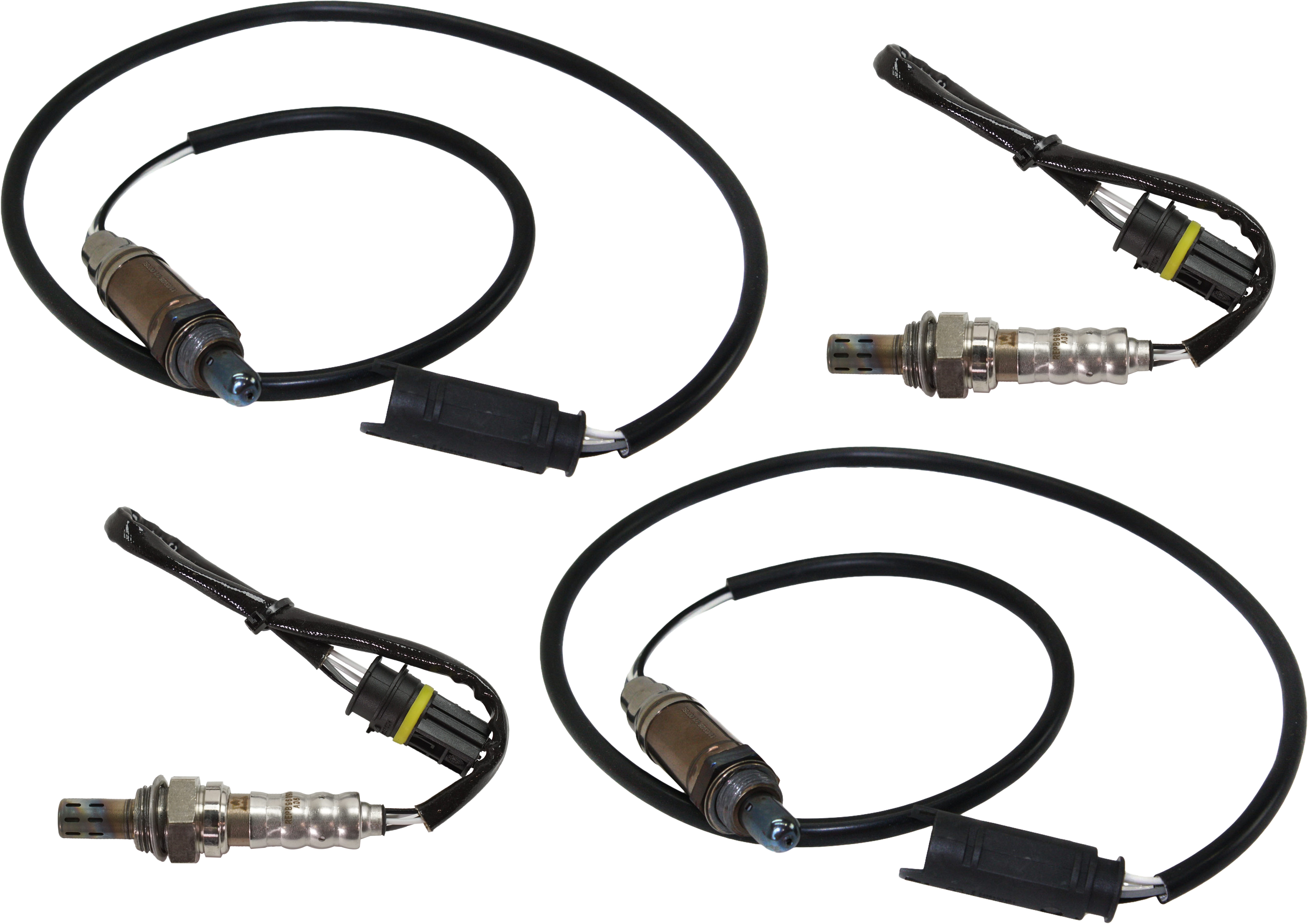 AM 3 SERIES 99-05 OXYGEN SENSOR Upstream and Downstream Set of 4 SKU SET REPB960910 OEM 11781433940