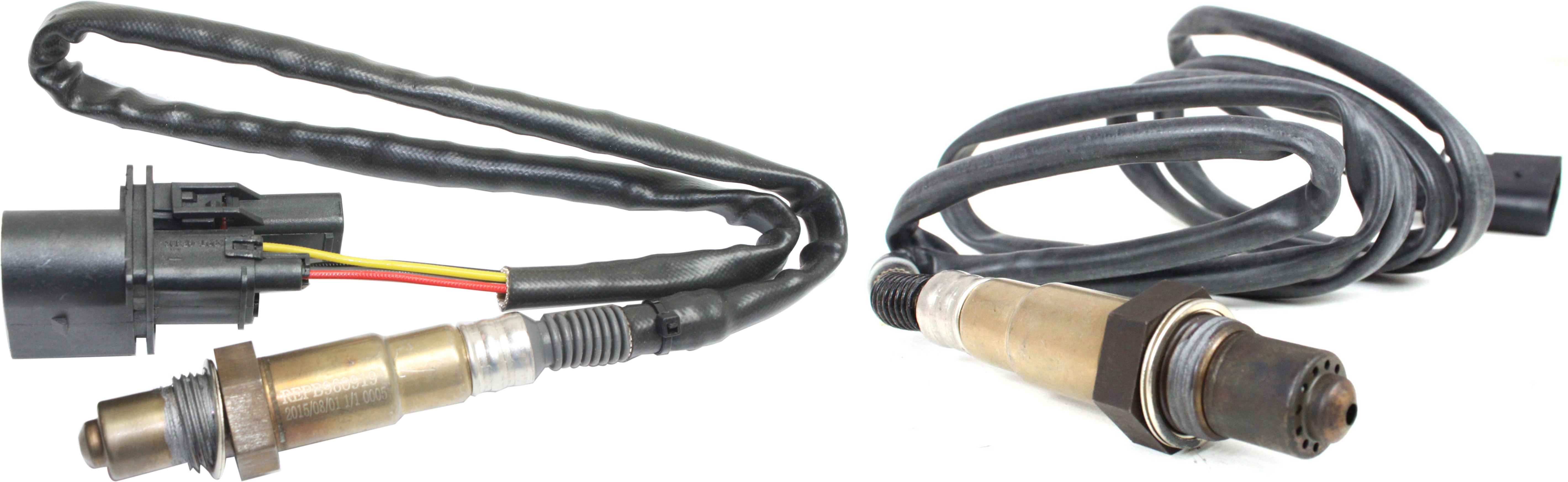 AM S4-04-08 OXYGEN SENSOR Set of 2 Before and After Catalytic Converter Threaded in type SKU SET REPB960919-4