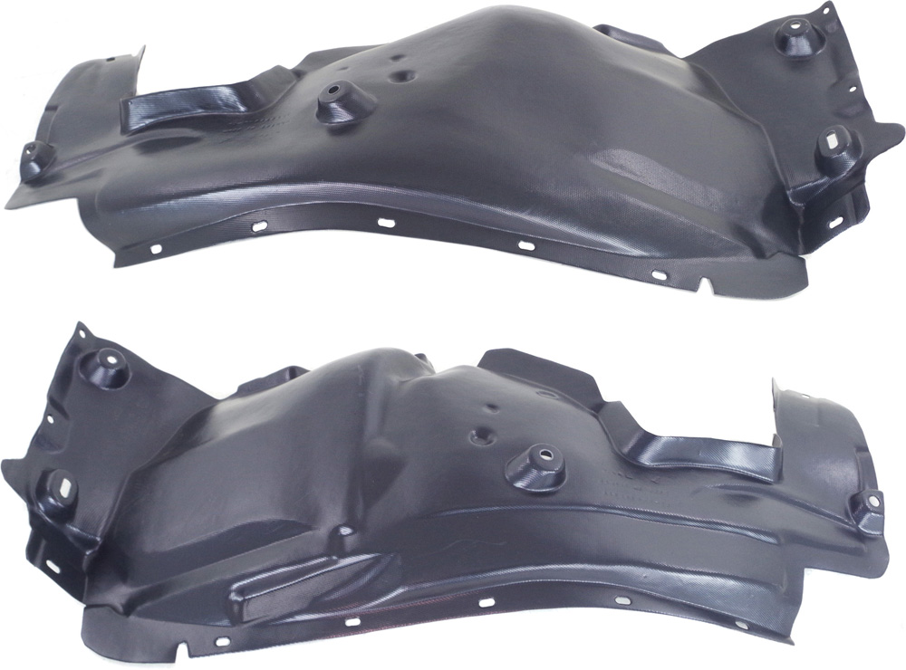 AM X1-12-15 FRONT FENDER LINER RH AND LH Rear Section SKU SET REPBM222101 Partslink BM1248139 BM1249139 OEM 51712990089-51712990090