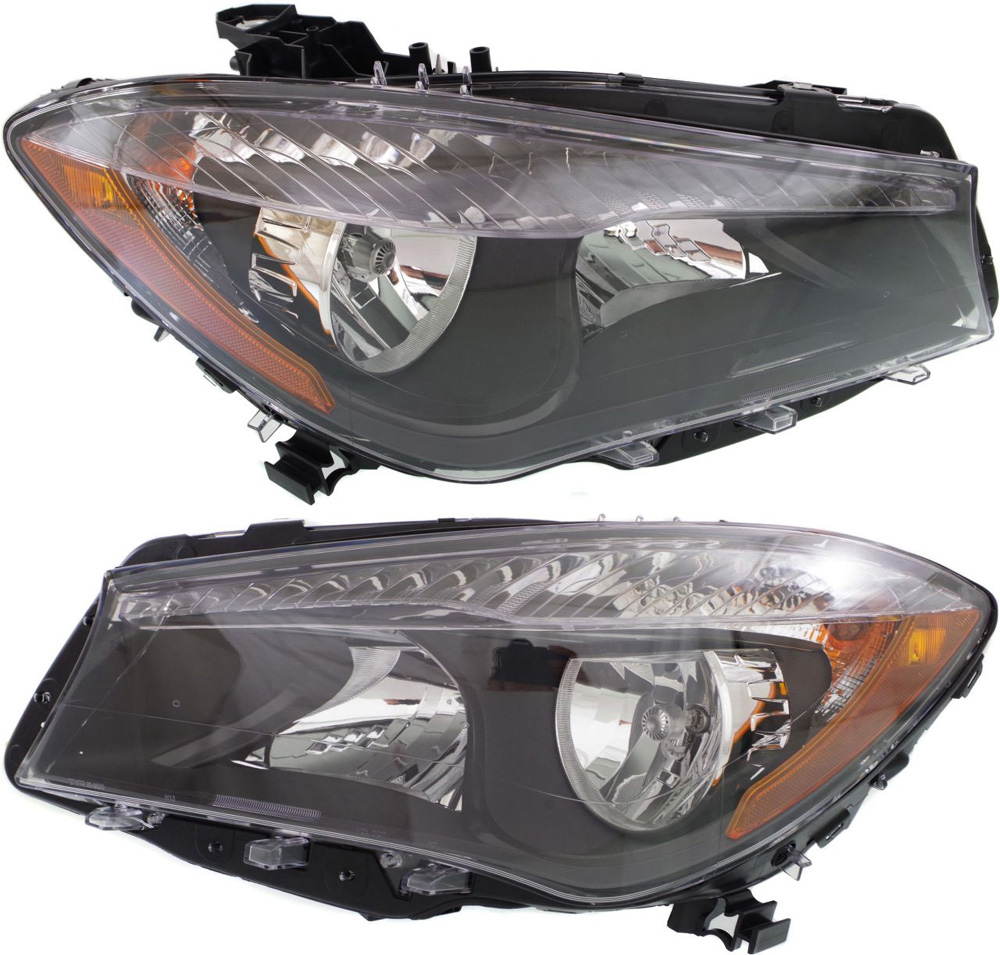 AM CLA250 CLA45 AMG 14-19 HEAD LAMP RH AND LH Assembly Halogen w o HID Option SKU SET REPBZ100109 Partslink MB2503222 MB2502222 OEM 1178204561-1178200261