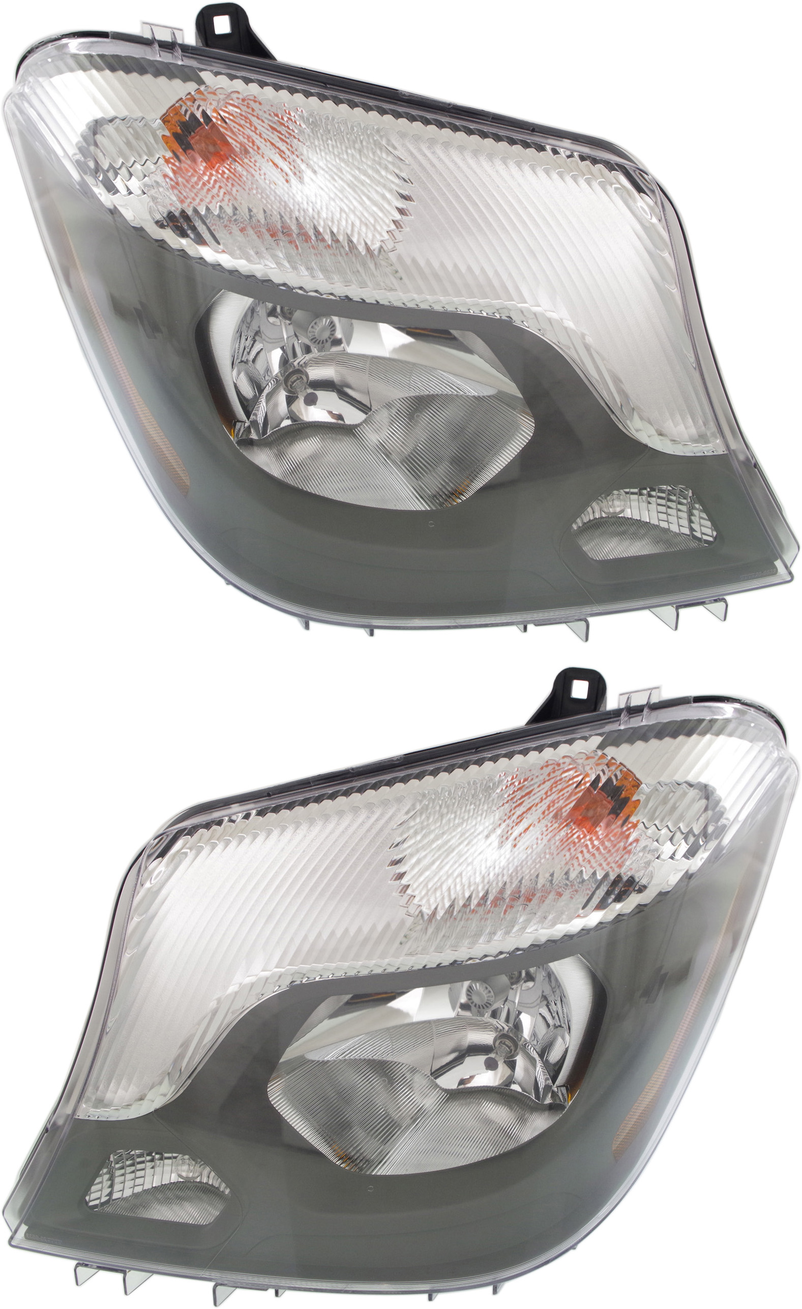 AM SPRINTER 2500-3500-14-18 HEAD LAMP RH AND LH Assembly Halogen SKU SET REPBZ100111 Partslink MB2503221 MB2502221 OEM 9068202961-9068202861