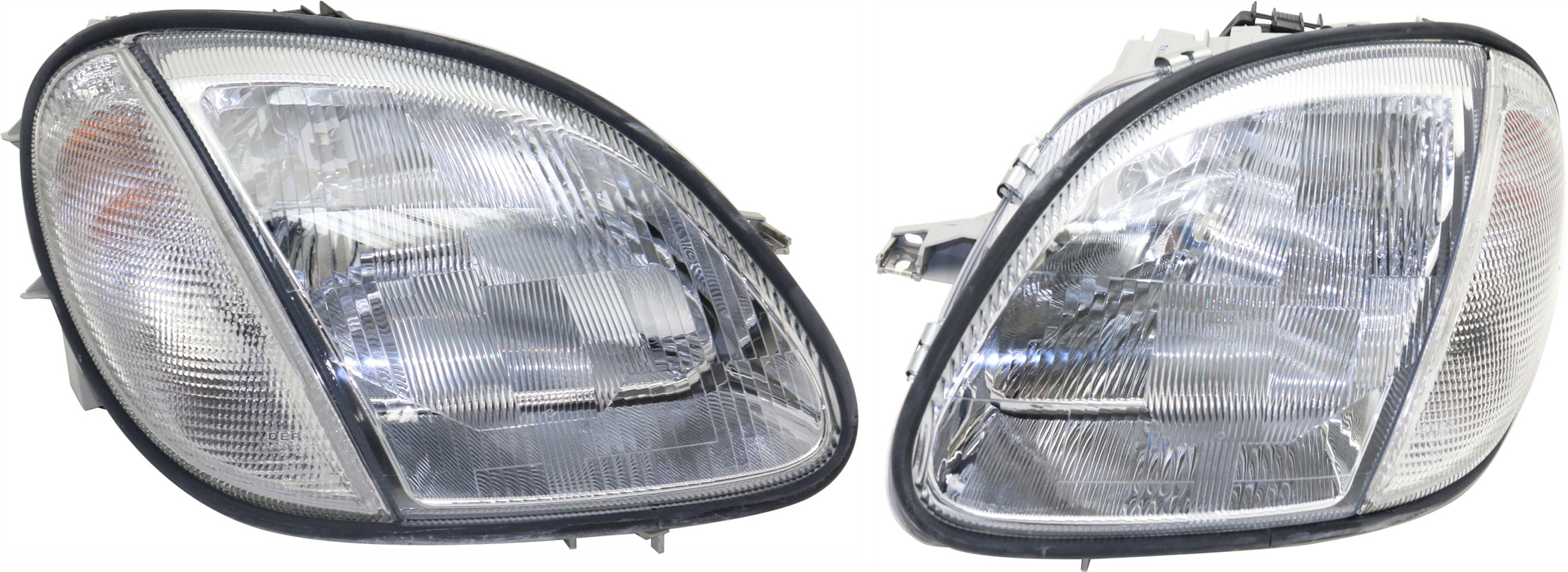 AM SLK CLASS 98-04 HEAD LAMP RH AND LH Assembly Halogen SKU SET REPBZ100119 Partslink MB2503127 MB2502127 OEM 1708202861-1708202761