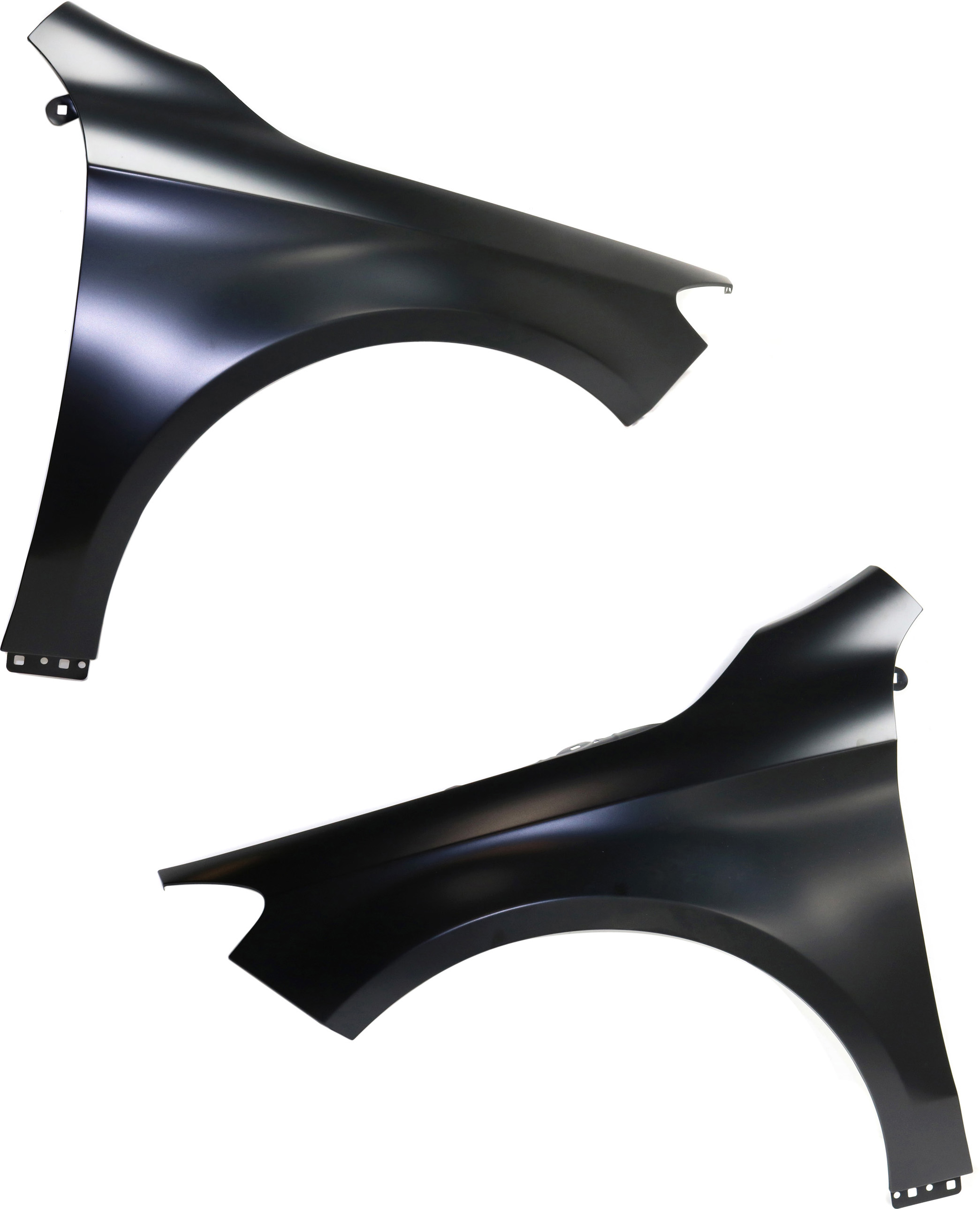 AM CLA CLASS 14-19 FRONT FENDER RH AND LH Primed Steel SKU SET REPBZ220105 Partslink MB1241148 MB1240148 OEM 1178810201 PFM 1178810101 PFM