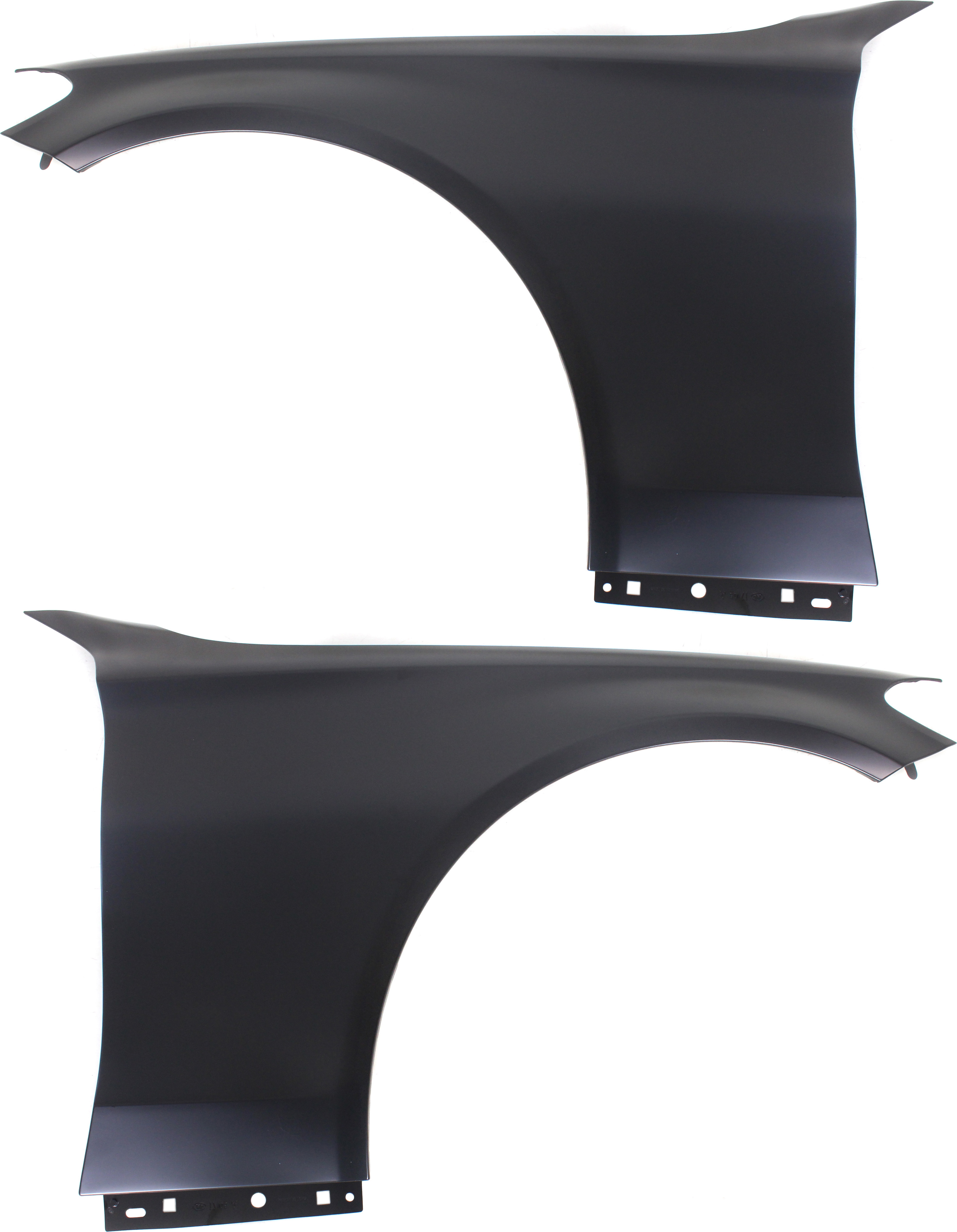 AM C CLASS 15-23 FRONT FENDER RH AND LH Primed Aluminum C300 C43 C400 C450 Coupe Convertible Sedan CAPA SKU SET REPBZ220107Q Partslink MB1241150C MB1240150C OEM 2058800218-2058800118