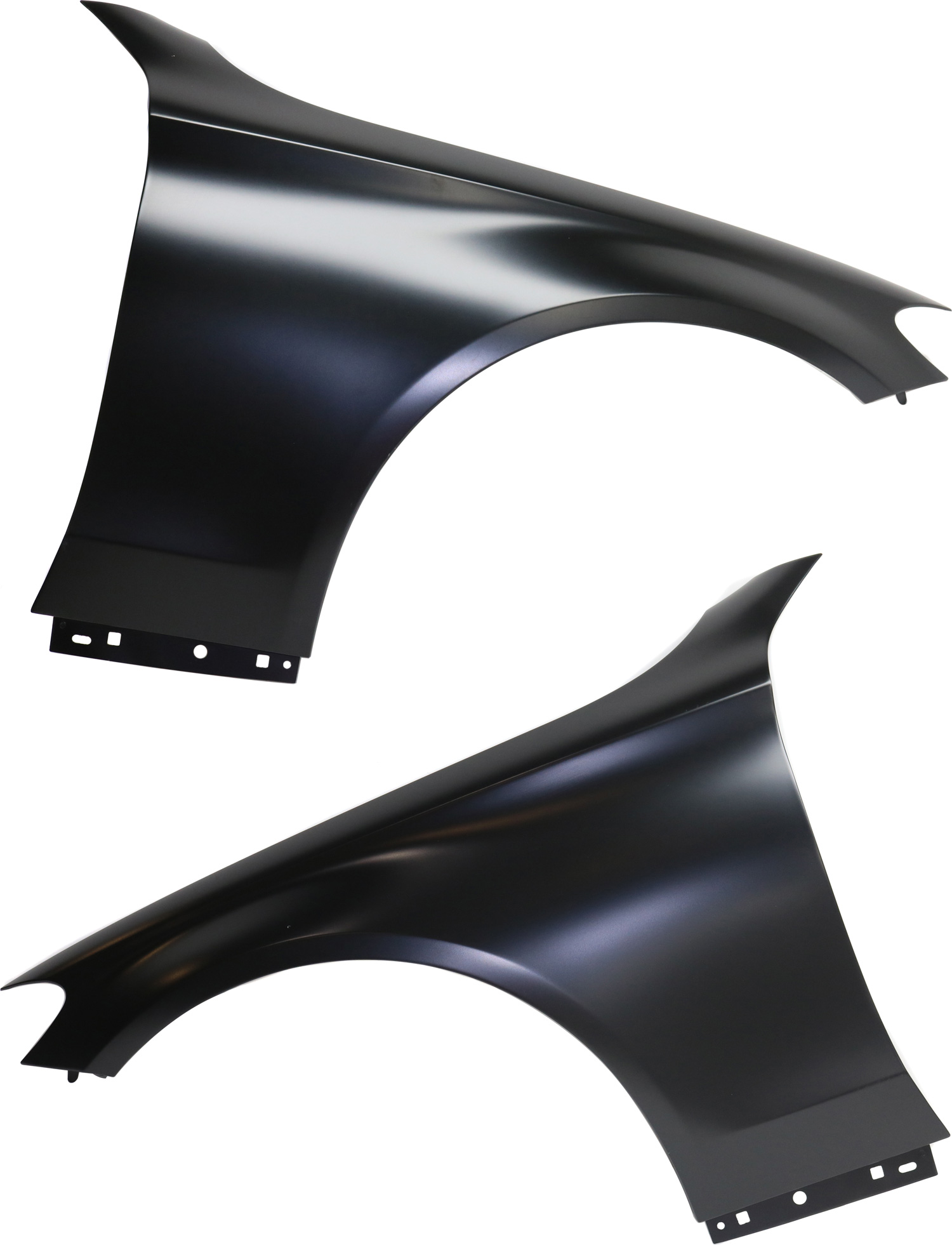 AM C CLASS 15-23 FRONT FENDER RH AND LH Primed Aluminum C300 C43 C400 C450 Coupe Convertible Sedan SKU SET REPBZ220107 Partslink MB1241150 MB1240150 OEM 2058800218-2058800118