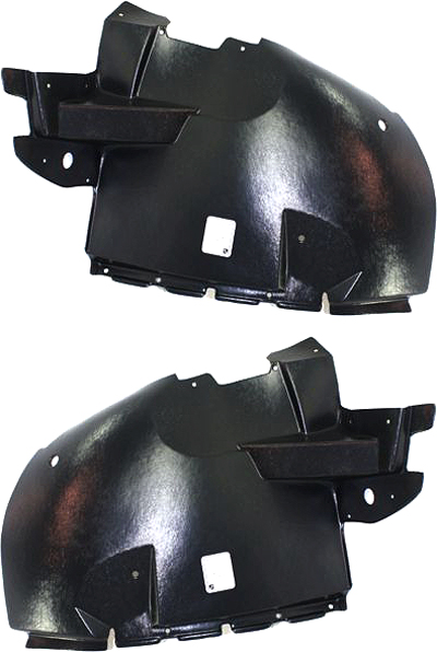 AM SRX 07-09 BUMPER EXTENSION Front RH AND LH w Sport Pkg. SKU SET REPC011101 Partslink GM1004155 GM1005155 OEM 25868736-25868737
