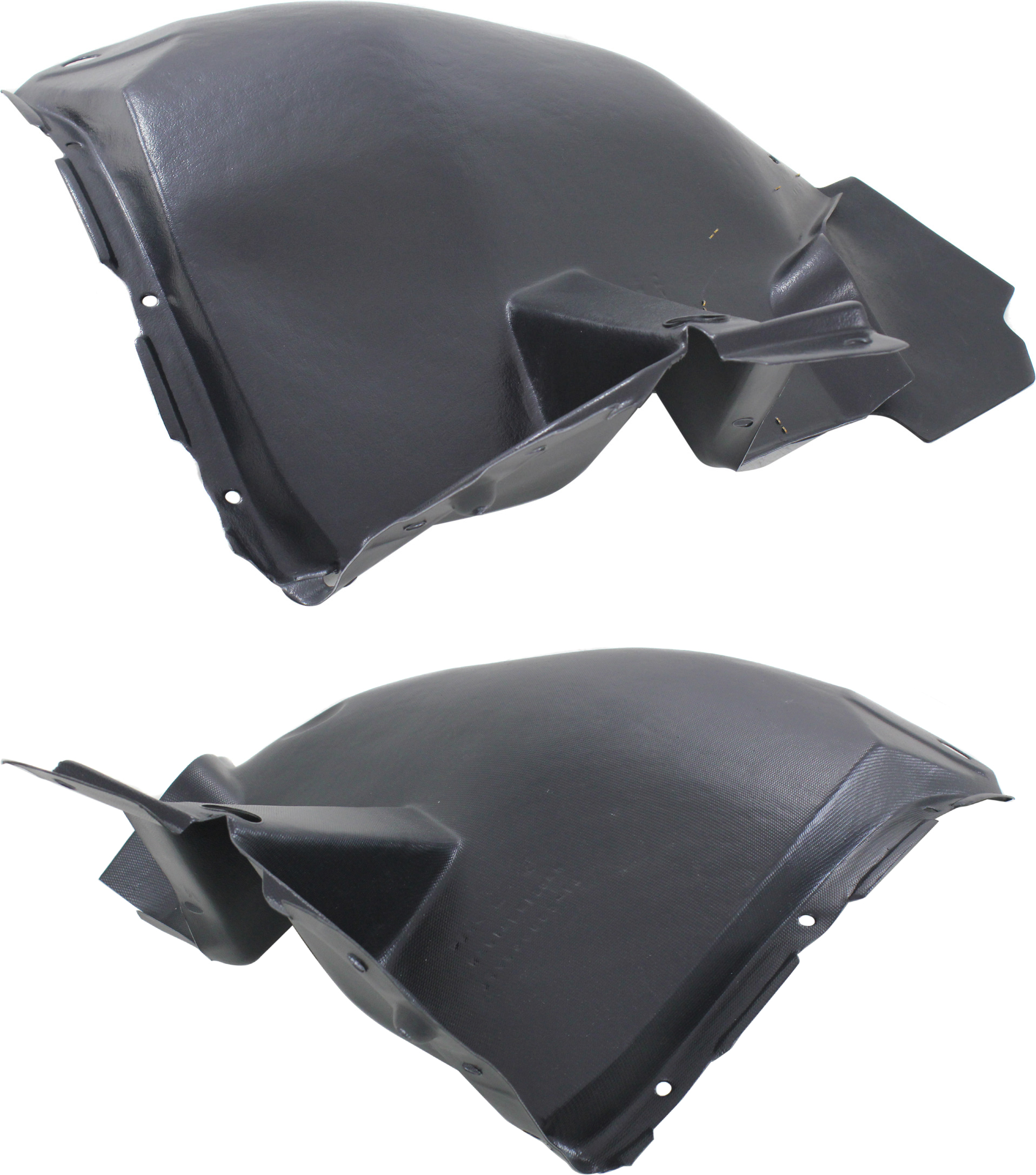 AM CTS 03-07 FRONT FENDER LINER RH AND LH Cover Extension Front Section Exc. V Model SKU SET REPC011113 Partslink GM1249230 GM1248230 OEM 10387369-25771743