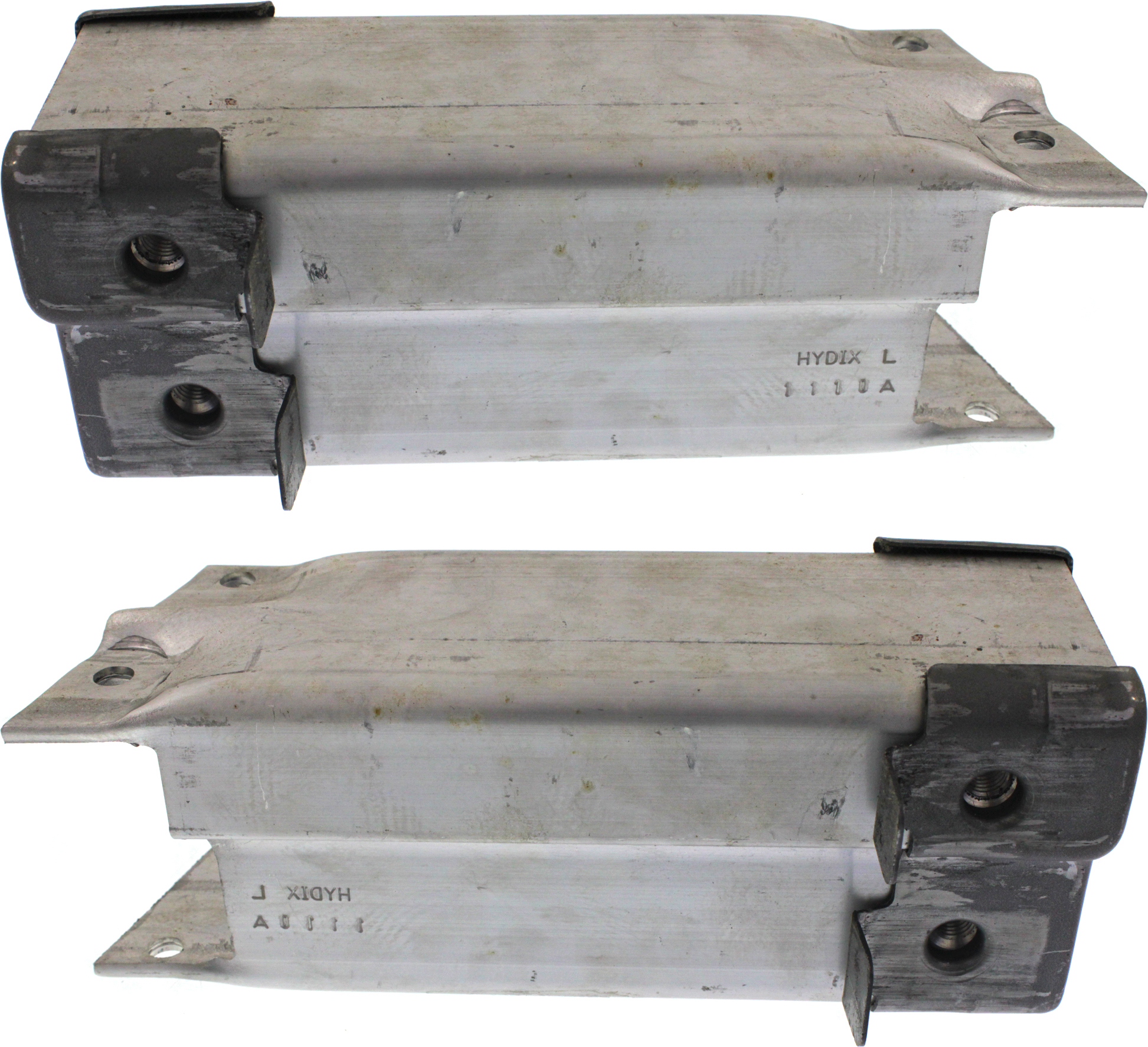AM XTS 13-19 IMPALA 14-20 FRONT BUMPER BRACKET RH AND LH Outer Impact Absorber Aluminum SKU SET REPC011901 Partslink GM1073192 GM1072192 OEM 22881110-22881109
