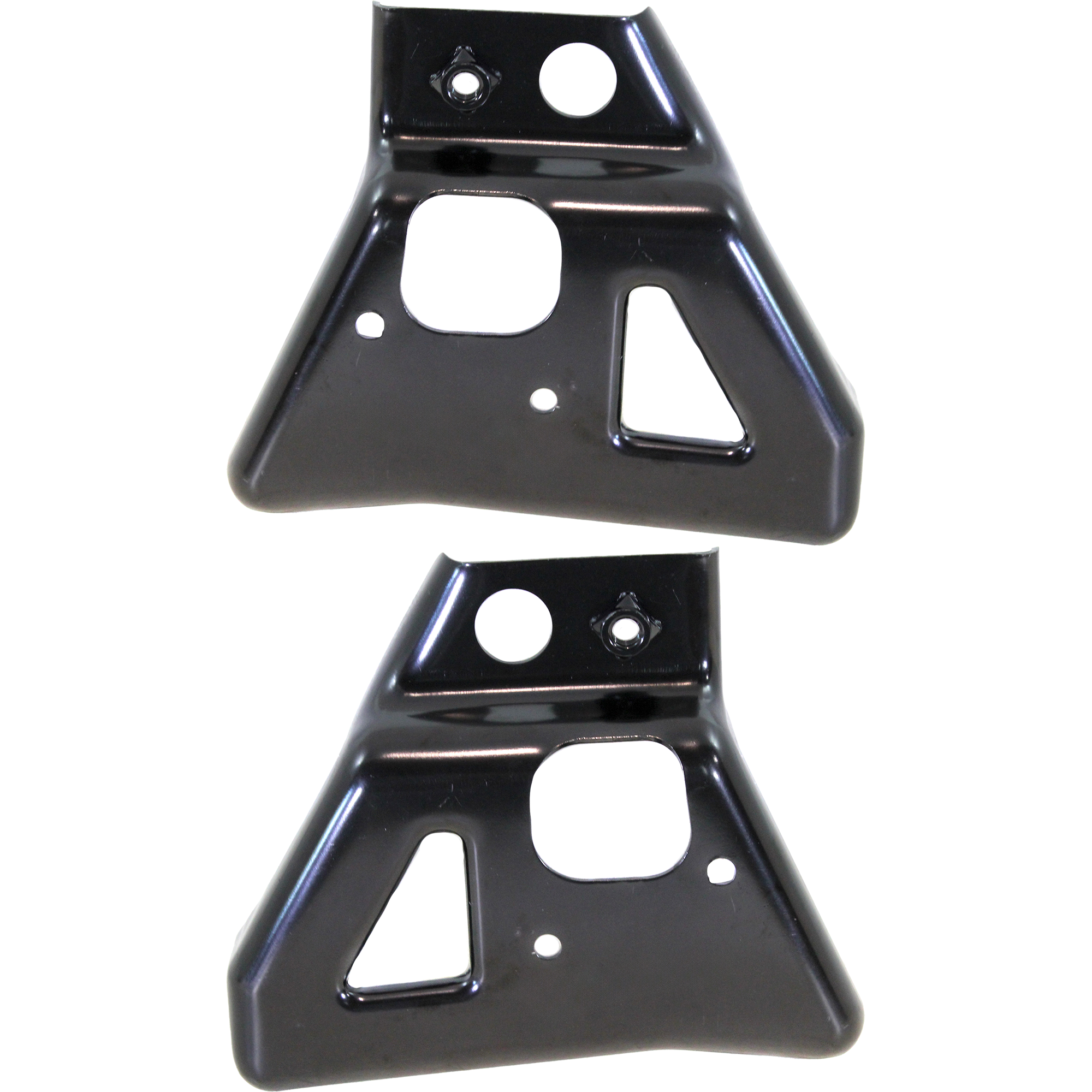 AM SILVERADO 2500 HD 3500 HD 11-14 FRONT BUMPER BRACKET RH AND LH Outer SKU SET REPC013119 Partslink GM1062101 GM1063101 OEM 25883347-25883348