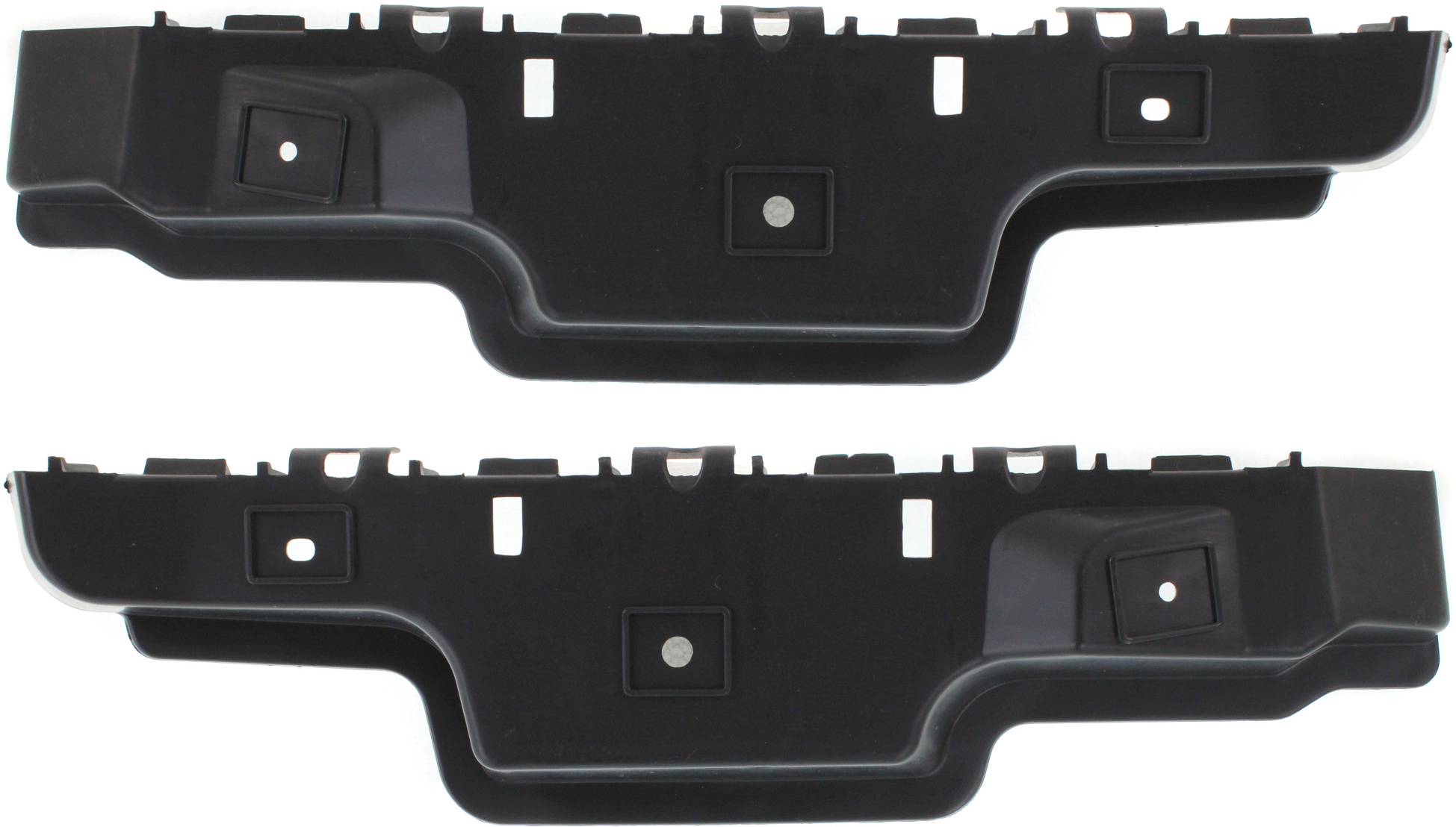 AM SRX 10-16 FRONT BUMPER BRACKET RH AND LH Side Mounting Bracket Plastic SKU SET REPC013133 Partslink GM1043113 GM1042113 OEM 22806472-22806471