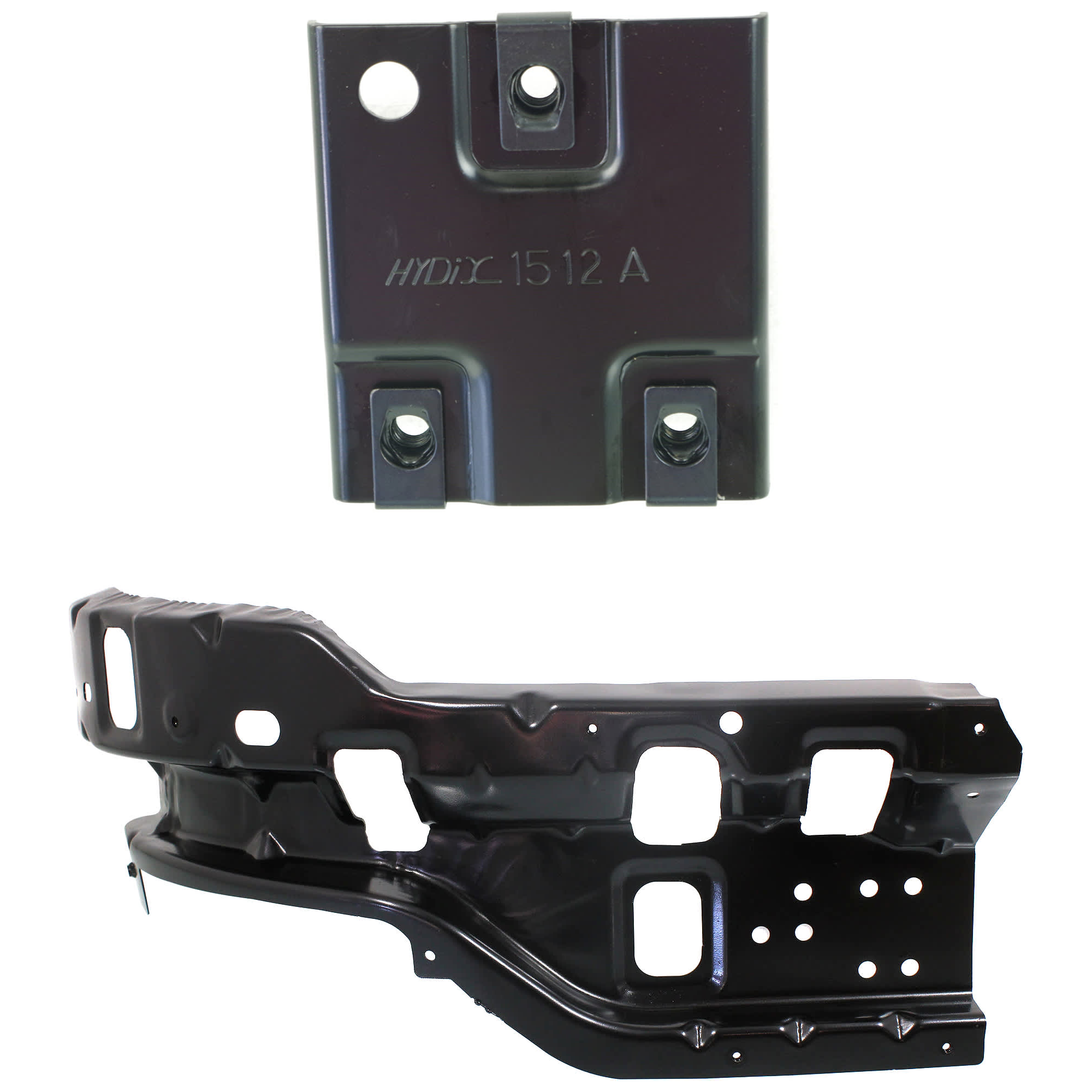 AM SILVERADO 2500 HD 3500 HD 11-14 FRONT BUMPER BRACKET RH AND LH Set of 2 Impact SKU SET REPC013137 E Partslink GM1062105 GM1067193 OEM 25883350-25996793