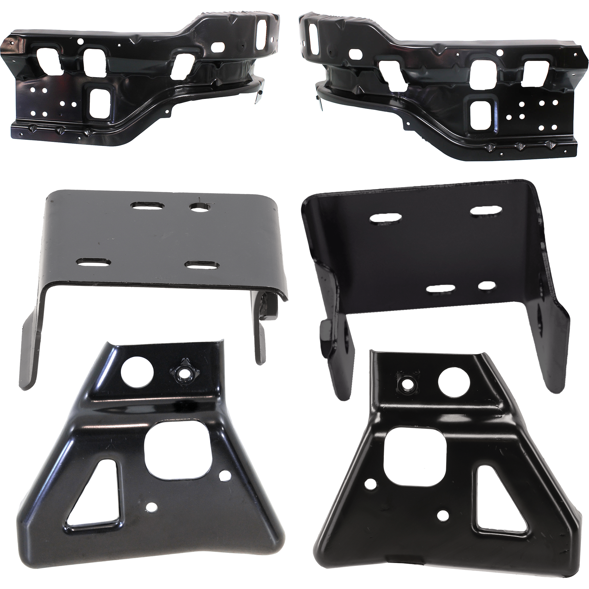 AM Bumper Bracket SKU SET REPC013137 F Partslink GM1062100 GM1062101 GM1063100 GM1063101 GM1066193 GM1067193 OEM 25883347-25883348-25883350-258