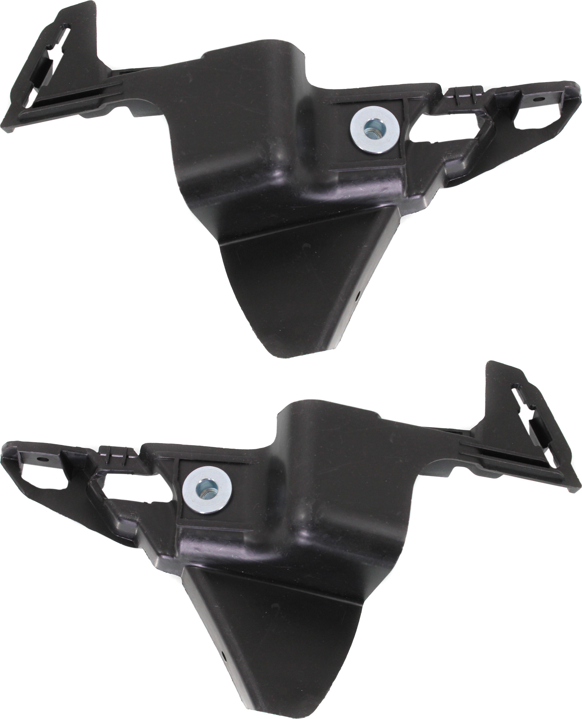 AM CAMARO 10-15 FRONT BUMPER BRACKET RH AND LH Lower Reinforcement Convertible Coupe SKU SET REPC013147 Partslink GM1043115 GM1042115 OEM 92243318-92243317