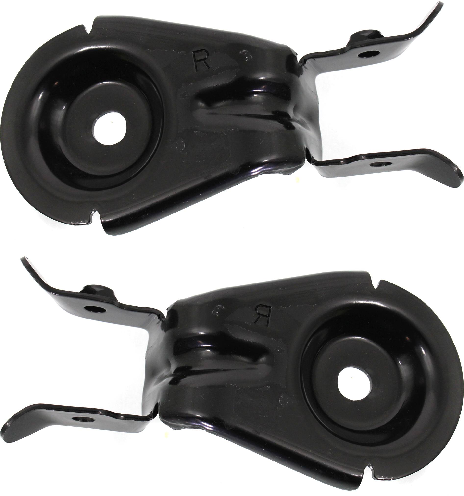 AM MALIBU 13-16 FRONT BUMPER BRACKET RH AND LH Impact Bar SKU SET REPC013149 Partslink GM1062119 GM1066196 OEM 1-327-158-323-459-710