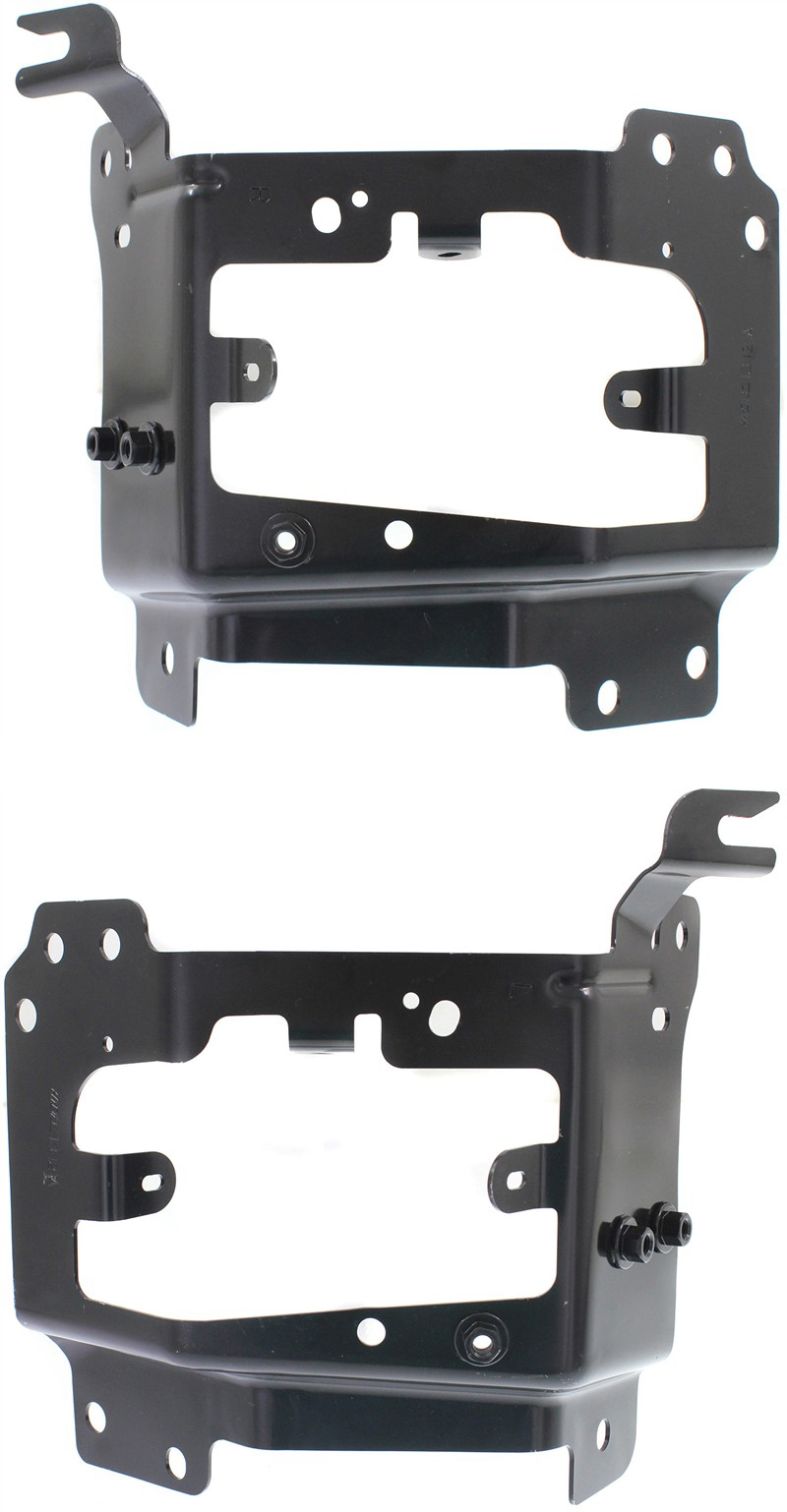 AM SILVERADO 1500-14-15 FRONT BUMPER BRACKET RH AND LH Outer SKU SET REPC013155 Partslink GM1067197 GM1066197 OEM 23365569-23365568