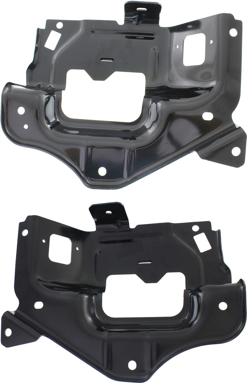 AM SILVERADO 1500-14-15 FRONT BUMPER BRACKET RH AND LH Side Bracket Inner 3rd Gen. SKU SET REPC013159 Partslink GM1067198 GM1066198 OEM 22944862-22944861