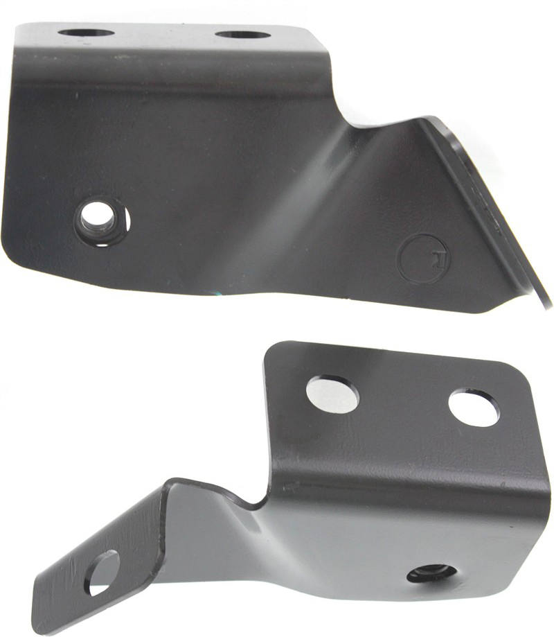 AM SILVERADO 1500-14-15 FRONT BUMPER BRACKET RH AND LH Bracket Support Steel 3rd Gen. SKU SET REPC013163 Partslink GM1063108 GM1062108 OEM 23103313-23103312