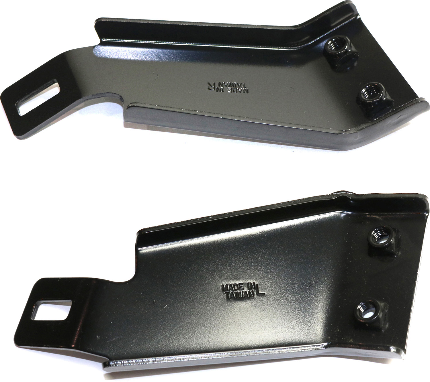 AM YUKON YUKON XL 15-20 FRONT BUMPER BRACKET RH AND LH Bumper Brace Steel SKU SET REPC013179 Partslink GM1067202 GM1066202 OEM 22829664-22829663
