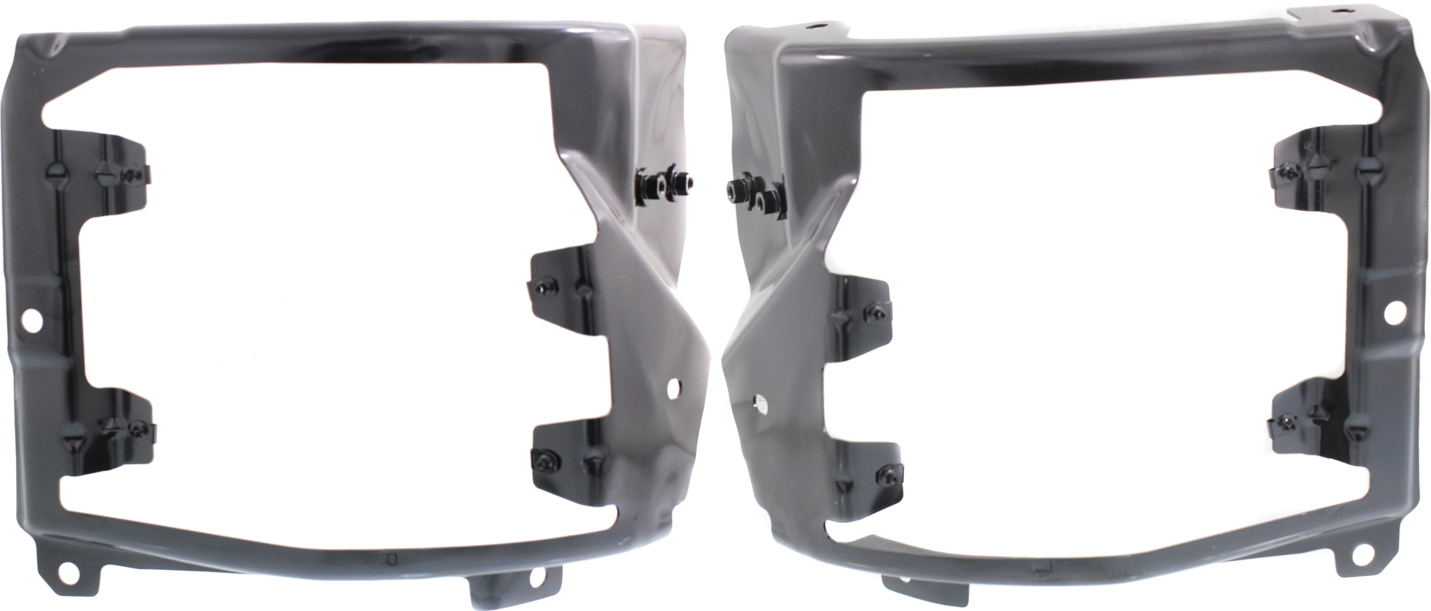 AM SILVERADO 1500-16-18-1500 LD 19-19 FRONT BUMPER BRACKET RH AND LH Outer SKU SET REPC013183 Partslink GM1062114 GM1063114 OEM 84029810-84029811