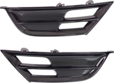 AM CHRYSLER 200-15-17 FRONT BUMPER GRILLE RH AND LH Textured w o Adaptive Cruise Cotrol Halogen Headlights SKU SET REPC015517 Partslink CH1039160 CH1038160 OEM 68203014AC 68203015AC