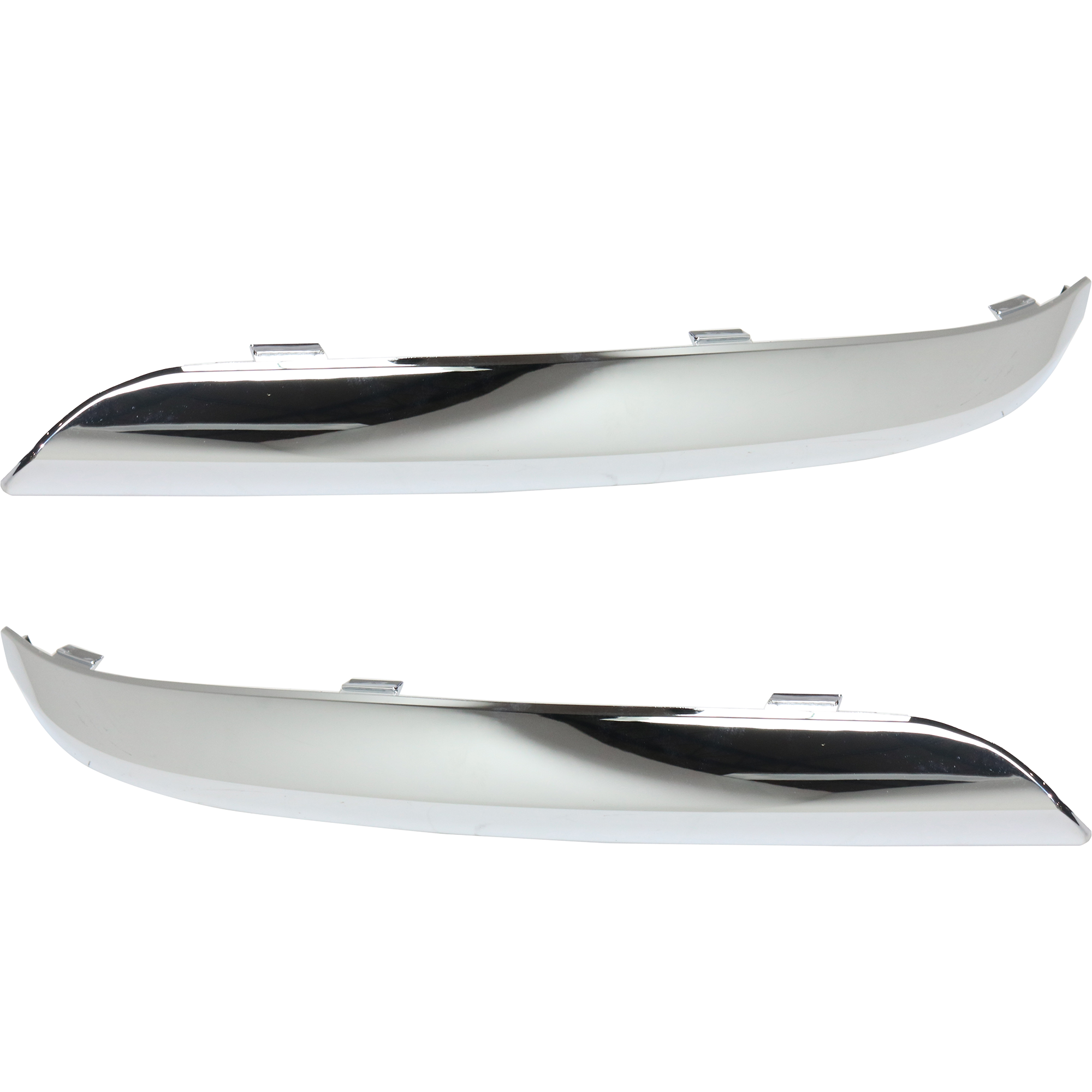 AM CHRYSLER 300-11-14 FRONT BUMPER MOLDING RH and LH Chrome Accent Exc. SRT 8 Models SKU SET REPC016107 Partslink CH1047103 CH1046103 OEM 68127940AB 68127941AB