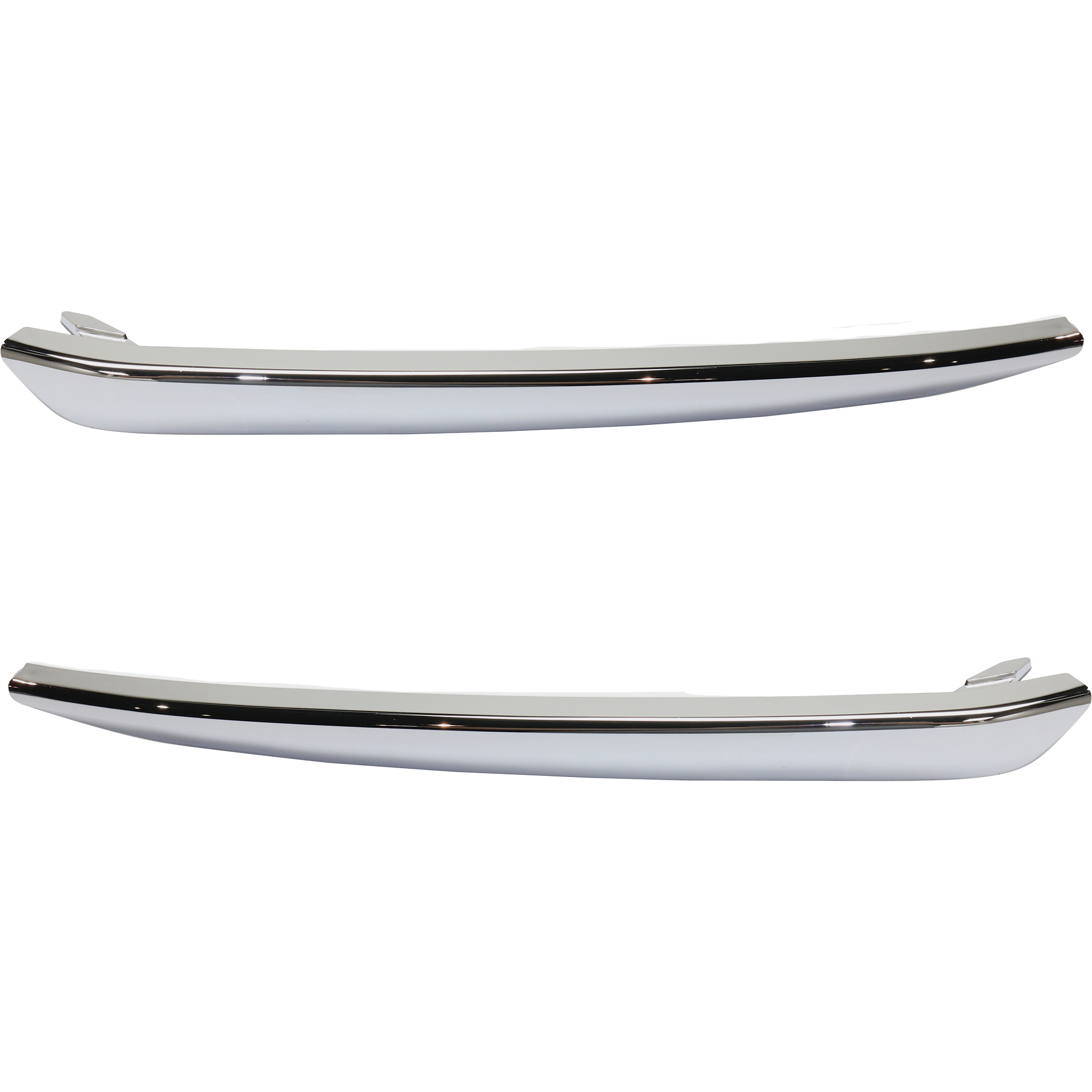 AM SUBURBAN TAHOE 15-20 FRONT BUMPER MOLDING RH AND LH Lower Outer Trim Chr w o Off Road Package w Luxury Package SKU SET REPC016121 Partslink GM1047106 GM1046106 OEM 22936485-22936484