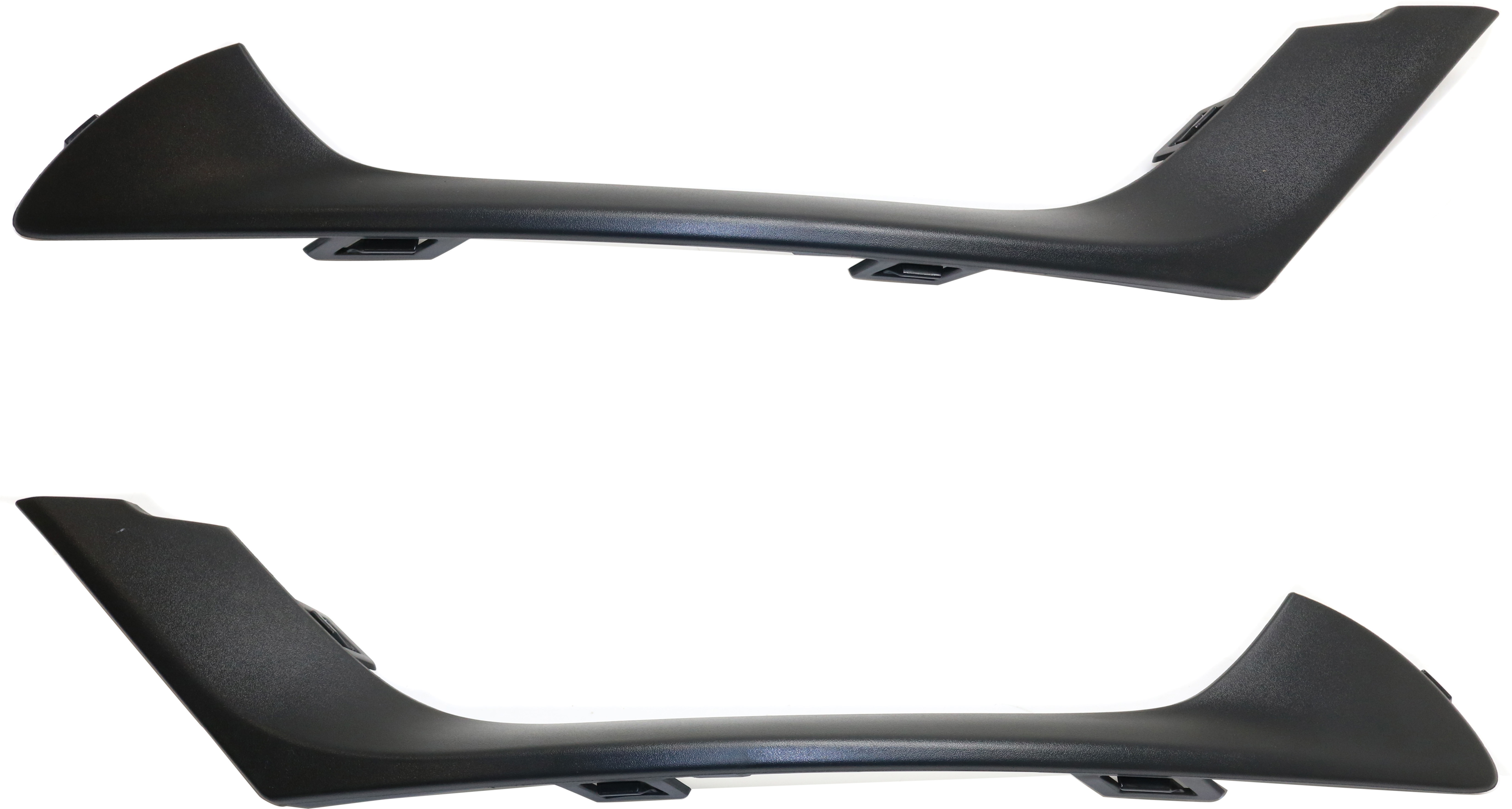 AM CHRYSLER 200-15-17 FRONT BUMPER MOLDING RH AND LH Outer Textured SKU SET REPC016123 Partslink CH1047110 CH1046110 OEM 68214626AA 68214627AA