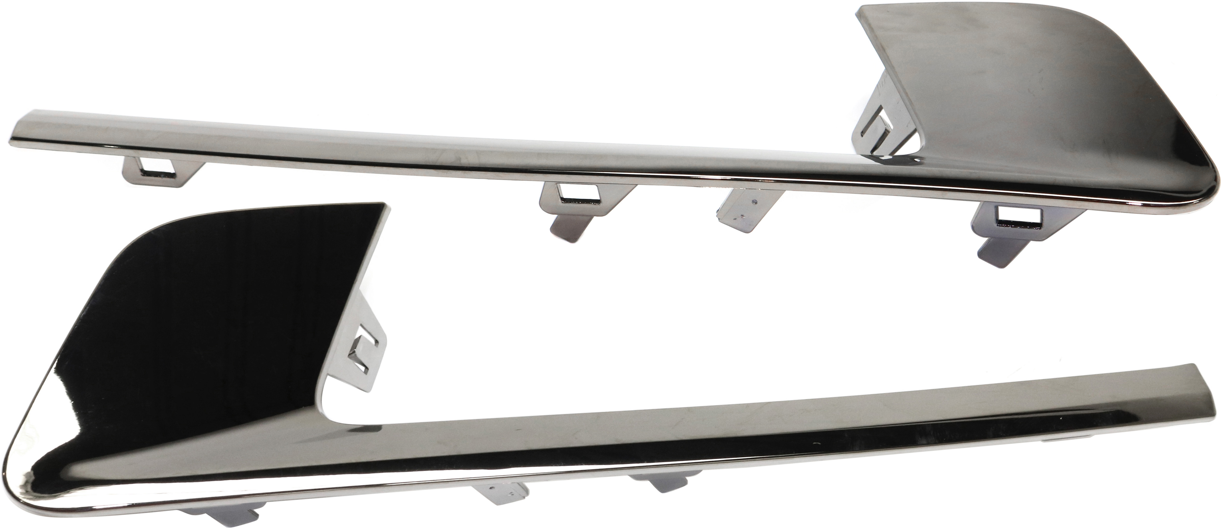 AM CTS 14-19 FRONT BUMPER MOLDING RH AND LH Grille Insert Vsport Model Sedan SKU SET REPC016129 Partslink GM1047110 GM1046110 OEM 22900020-22900019