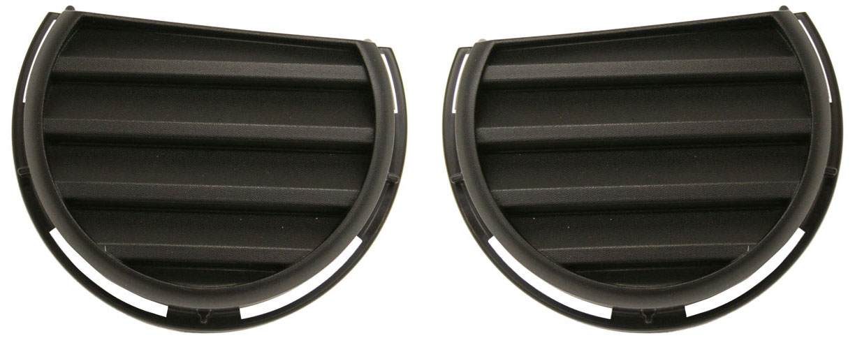 AM HHR 06-11 FRONT FOG LAMP COVER RH AND LH Textured Black SKU SET REPC018907 Partslink GM1039111 GM1038111 OEM 22714710-22714709