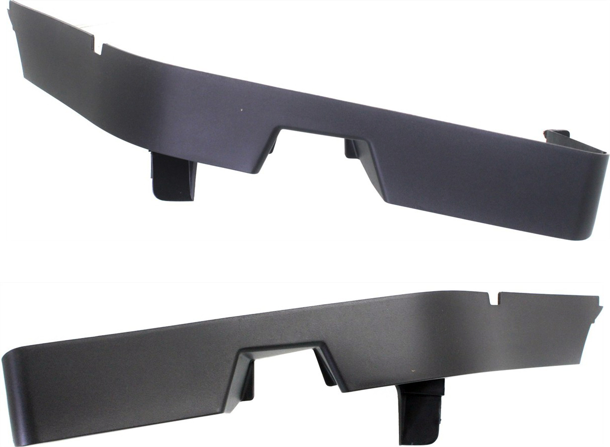 AM ESCALADE 00-06 FRONT BUMPER FILLER RH AND LH Primed Black SKU SET REPC040531P Partslink GM1089180 GM1088180 OEM 1-574-354-015-743-530