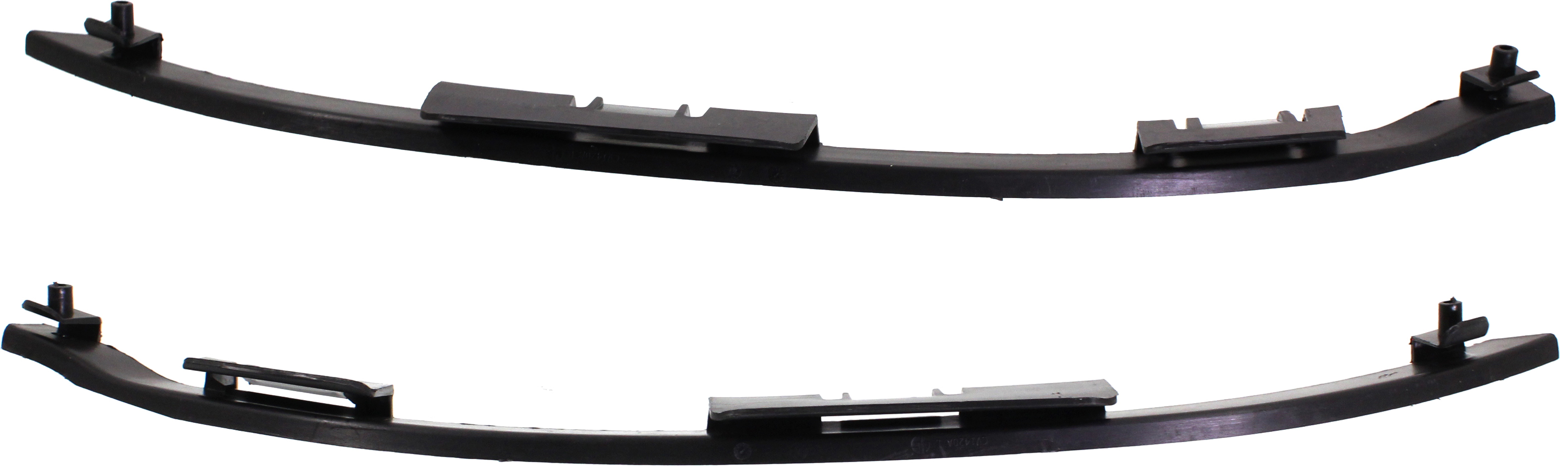 AM SONIC 12-20 FRONT BUMPER FILLER RH AND LH Deflector Spacer Txtrd Blk Plastic Exc. RS Model SKU SET REPC040533 Partslink GM1089181 GM1088181 OEM 96695219-96695218