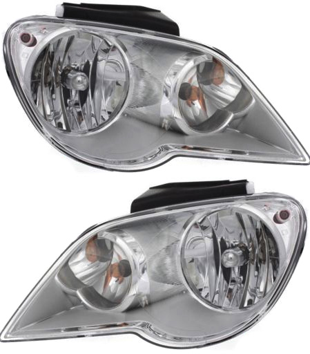 AM PACIFICA 07-08 HEAD LAMP RH AND LH Assembly Halogen SKU SET REPC100107 OEM 5113061AE PFM 5113060AE PFM