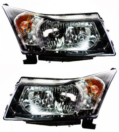 AM CRUZE 11-12 HEAD LAMP RH AND LH Assembly Halogen 1st Design 12-12 SKU SET REPC100149 Partslink GM2503356 GM2503361 GM2502356 GM2502361 OEM 95900042-95291964-95900041-952
