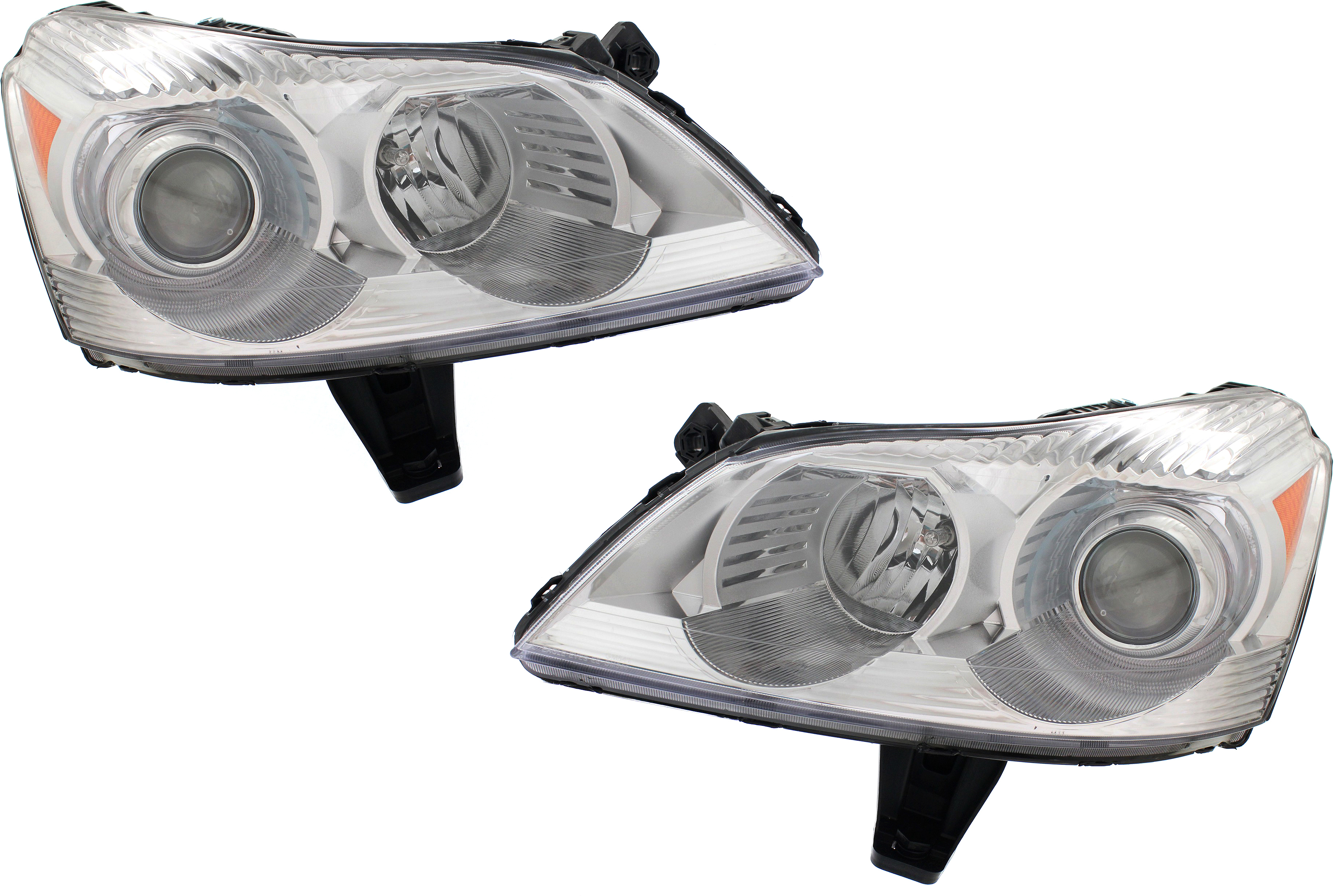 AM TRAVERSE 09-12 HEAD LAMP RH AND LH Composite Assembly Halogen LTZ Model SKU SET REPC100323 Partslink GM2503331 GM2502331 OEM 20794804-20794803