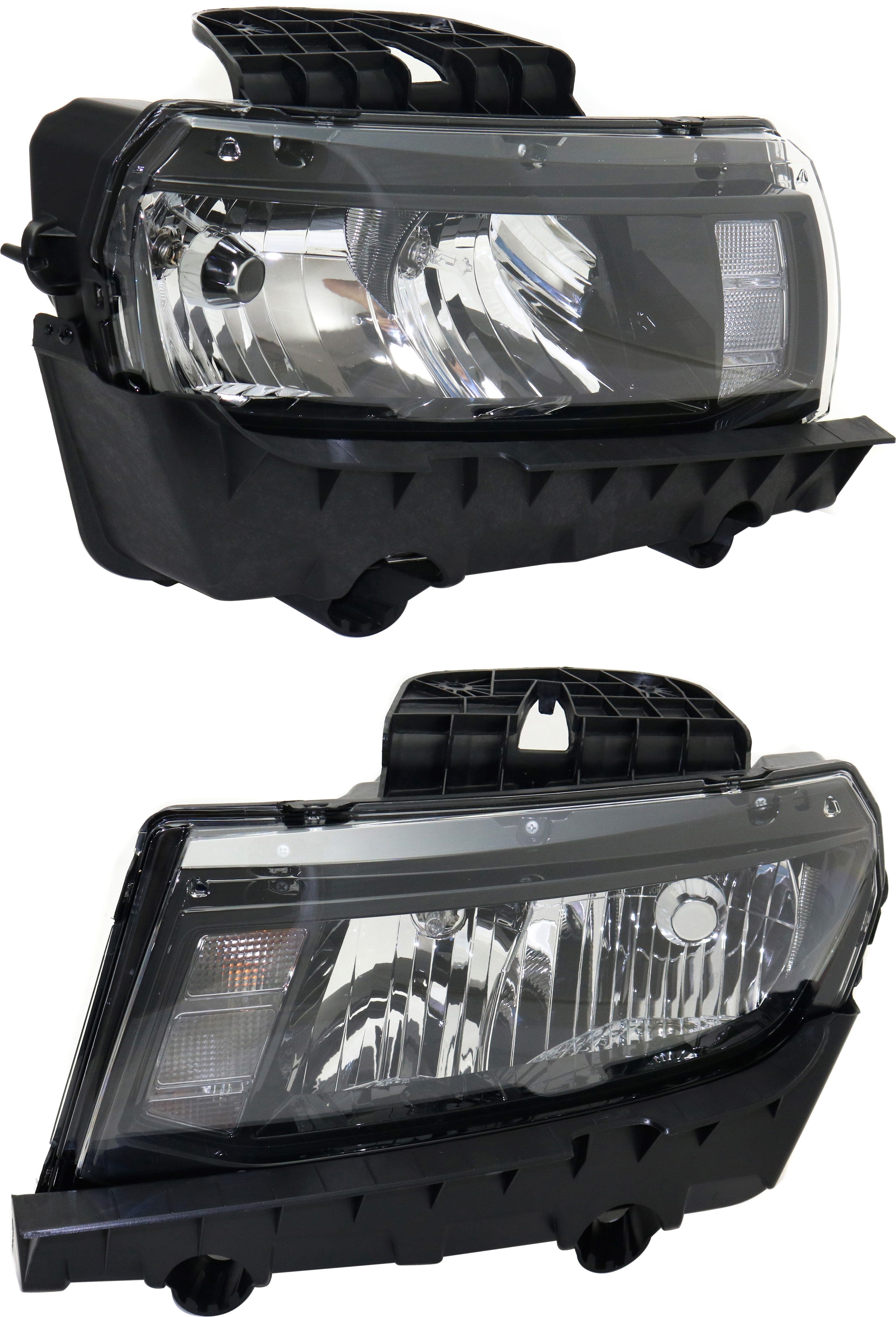AM CAMARO 14-15 HEAD LAMP RH AND LH Assembly Halogen Convertible Coupe SKU SET REPC100341 Partslink GM2503391 GM2502391 OEM 23187850-23187851