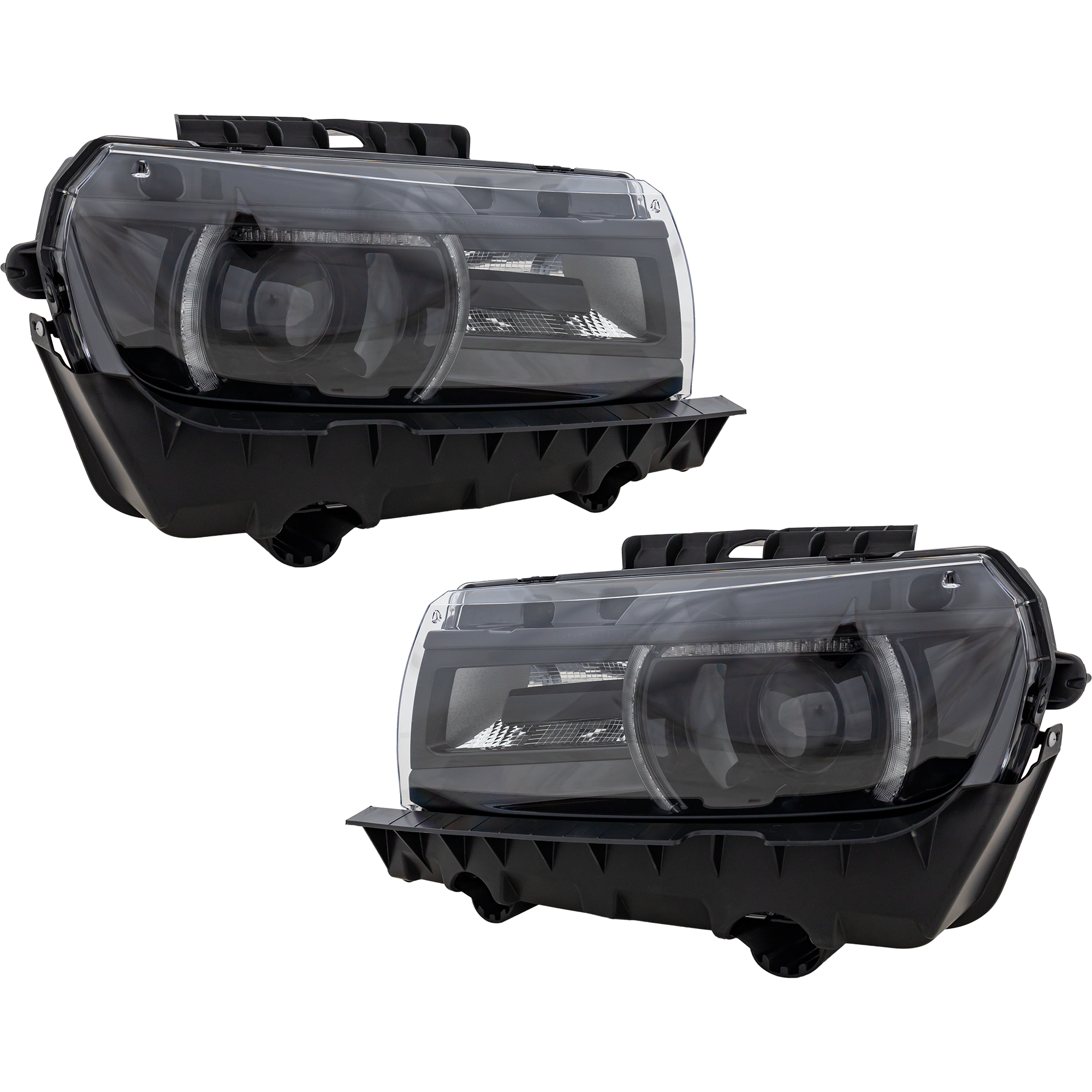 AM CAMARO 14-15 HEAD LAMP RH AND LH Assembly HID Xenon with HID Kit LT SS Model w RS Package Convertible Coupe SKU SET REPC100363 Partslink GM2503392 GM2502392 OEM 23398036-23398037