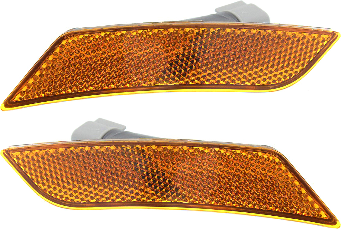 AM ATS 13-14 XT5-17-24 FRONT SIDE MARKER LAMP RH AND LH Assembly CAPA SKU SET REPC104511Q Partslink GM2550199C GM2551199C OEM 22941173-22941174