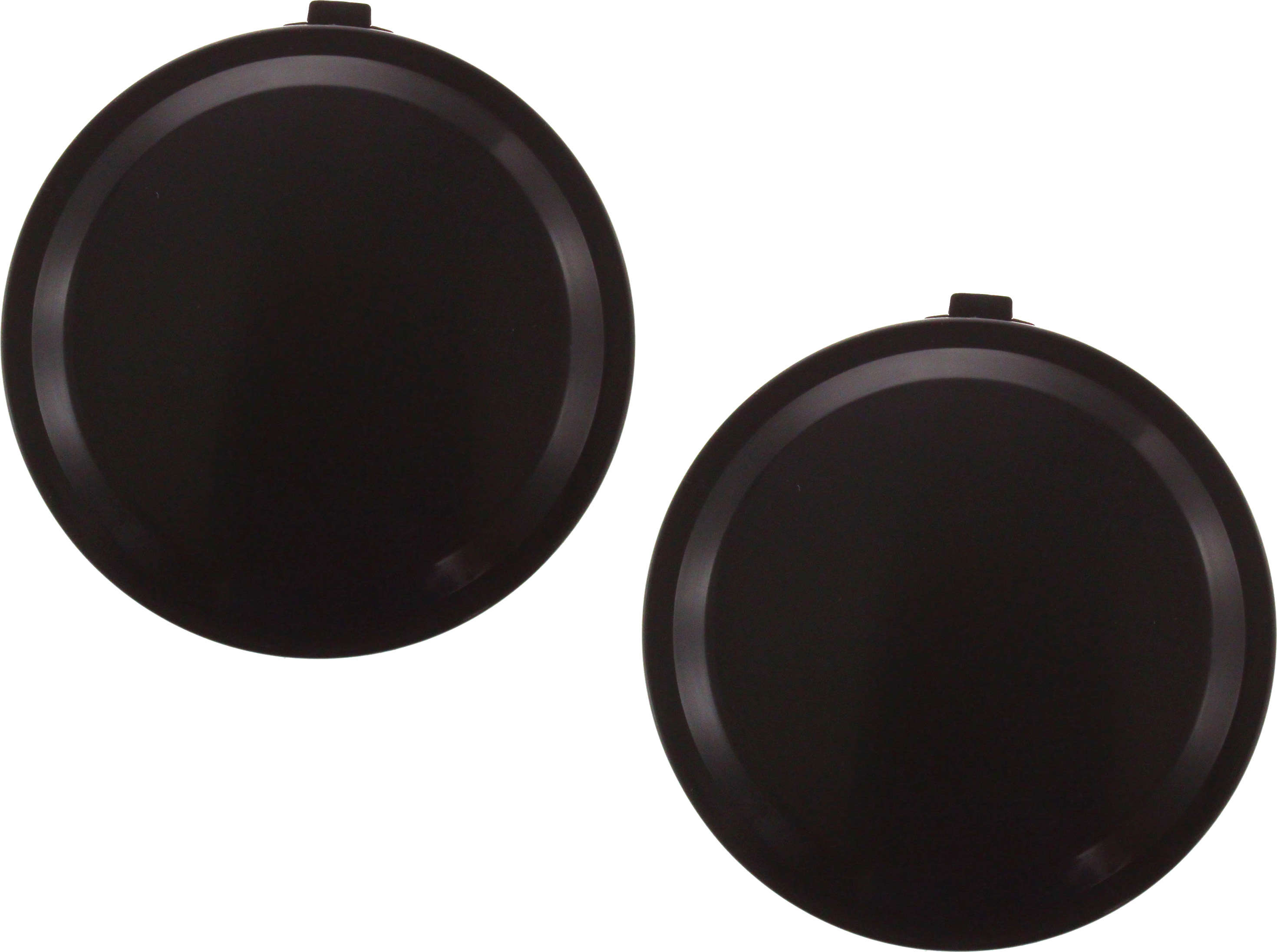 AM TAHOE YUKON 07-14 FOG LAMP COVER RH AND LH Black SKU SET REPC107902 Partslink GM1038110 OEM 15817527