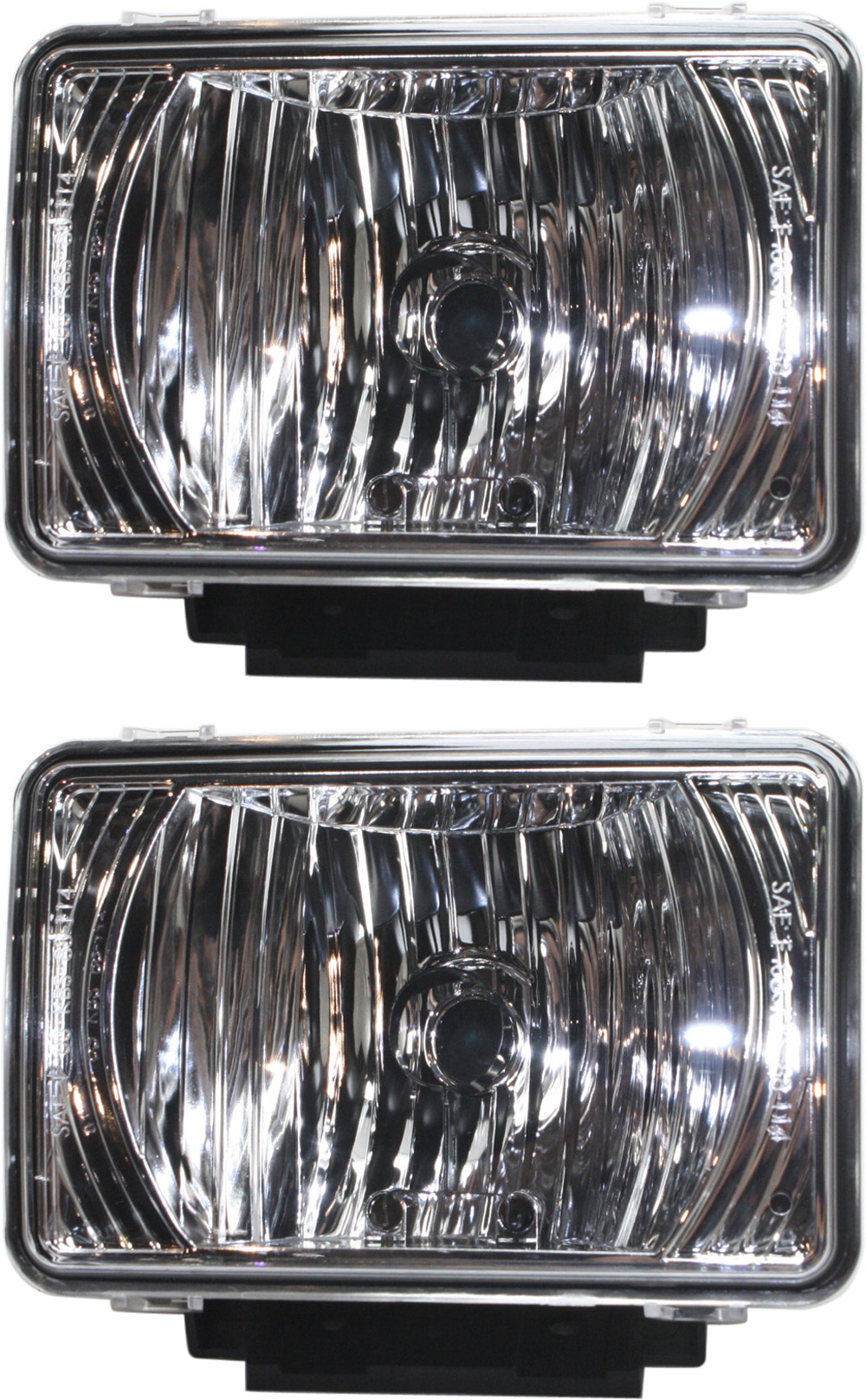 AM CANYON COLORADO 04-12 FRONT FOG LAMP RH AND LH Lens and Housing SKU SET REPC107906-2 OEM 22863814 PFM