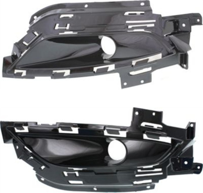AM CHRYSLER 200-15-17 FRONT FOG LAMP MOLDING RH AND LH Primed w Adaptive Cruise Control For Models w Halogen Headlights SKU SET REPC108007 Partslink CH1039157 CH1038157 OEM 68203002AC 68203003AC