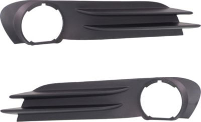 AM TOWN COUNTRY 15-15 FRONT FOG LAMP MOLDING RH AND LH Textured Black 11-11 Type 2 SKU SET REPC108029 Partslink CH1039143 CH1038143 OEM 68100706AA 68100707AA