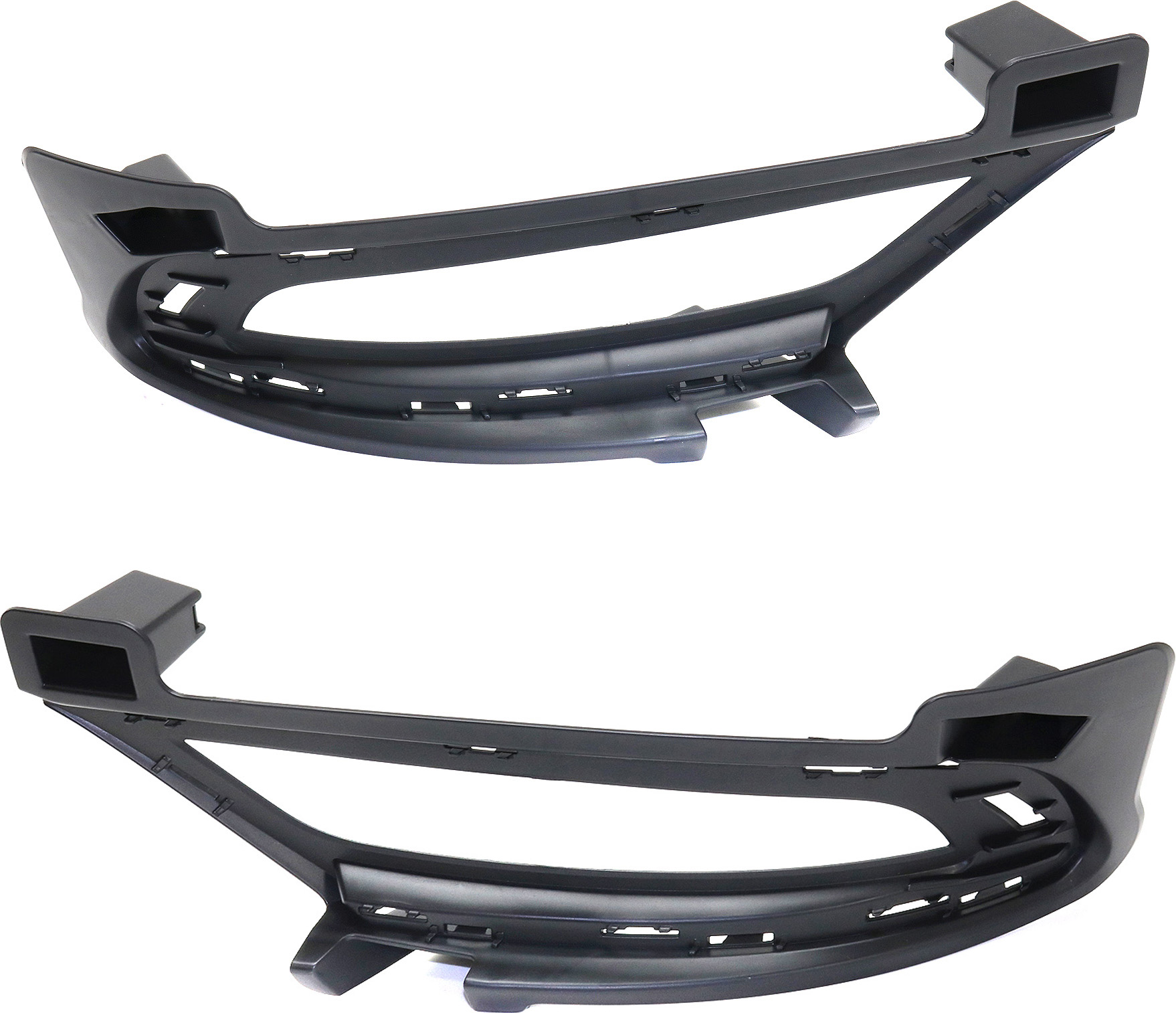 AM CHRYSLER 300-15-23 FRONT FOG LAMP MOLDING RH AND LH Textured Black SKU SET REPC108211 Partslink CH1039172 CH1038172 OEM 68227212AB 68227213AB