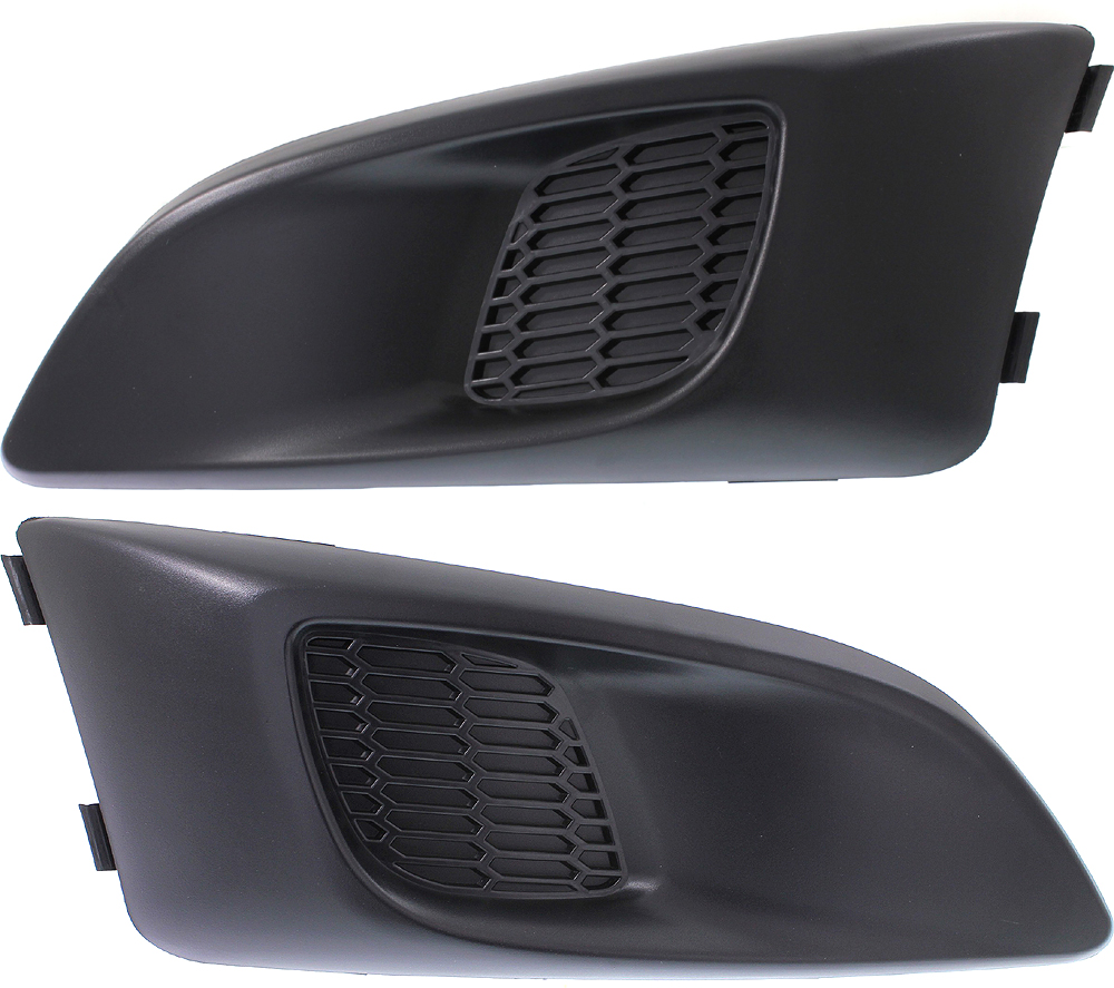 AM SONIC 12-16 FRONT FOG LAMP COVER RH AND LH Black w o fog light hole SKU SET REPC108611 Partslink GM1039134 GM1038134 OEM 96694774-96694768