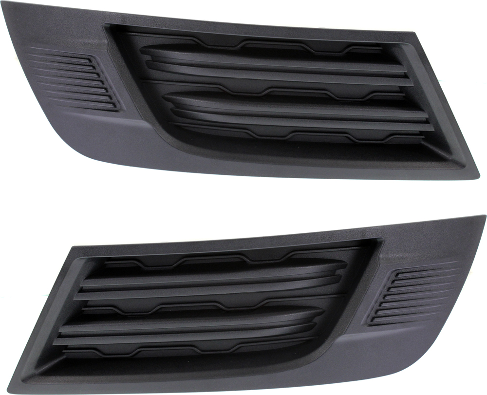 AM TRAVERSE 13-17 FOG LAMP COVER RH AND LH Textured Black SKU SET REPC108615 Partslink GM1039151 GM1038151 OEM 20983807-20983805