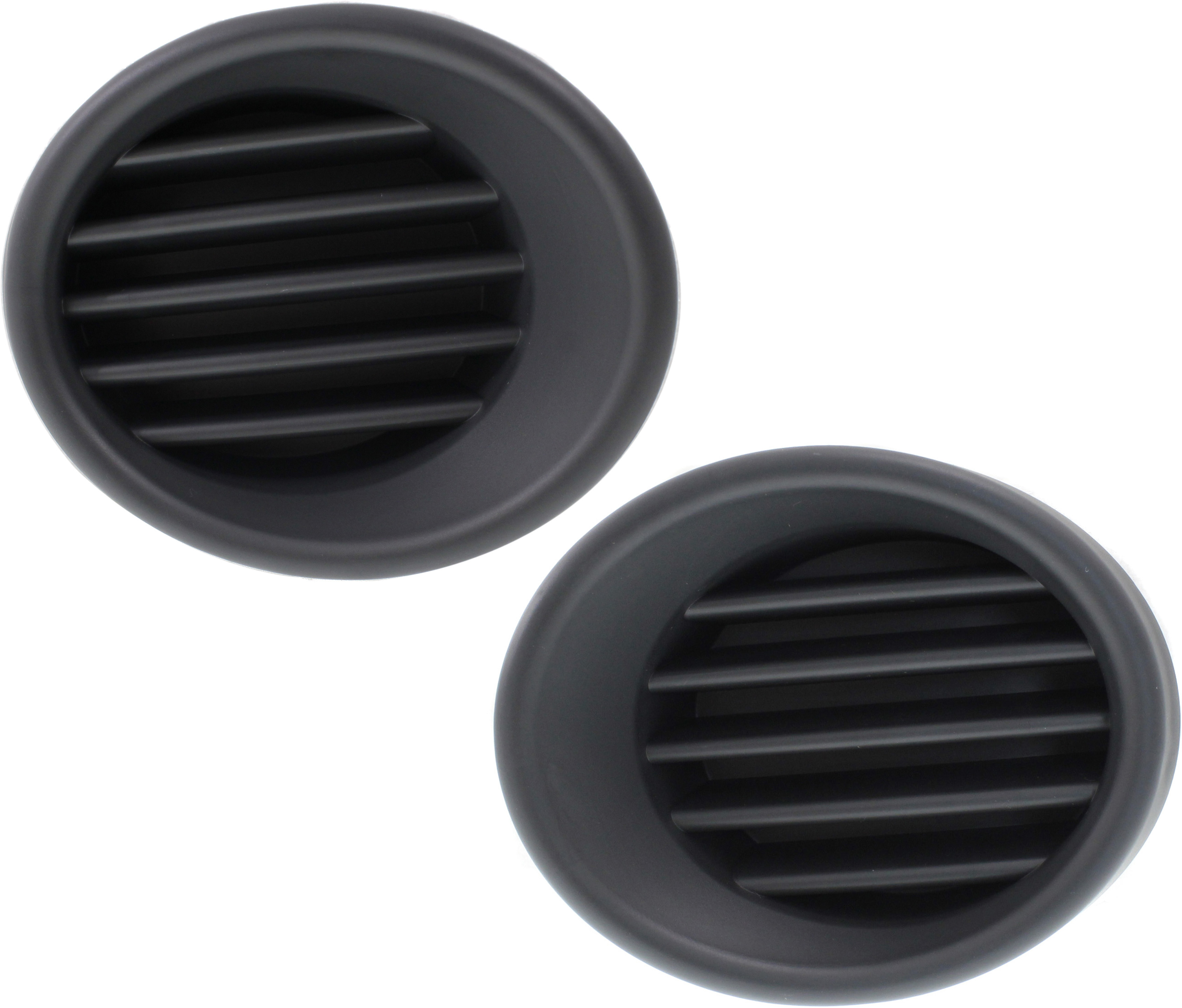AM AVEO5-09-11 FRONT FOG LAMP COVER RH AND LH Black w o Fog Lamps SKU SET REPC108637 Partslink GM1039191 GM1038191 OEM 96808200-96808197