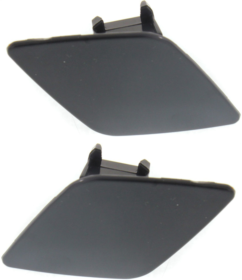 AM SRX 10-16 HEADLIGHT WASHER COVER RH AND LH Primed Black SKU SET REPC110101 Partslink GM1049102 GM1048102 OEM 25928248-25928247