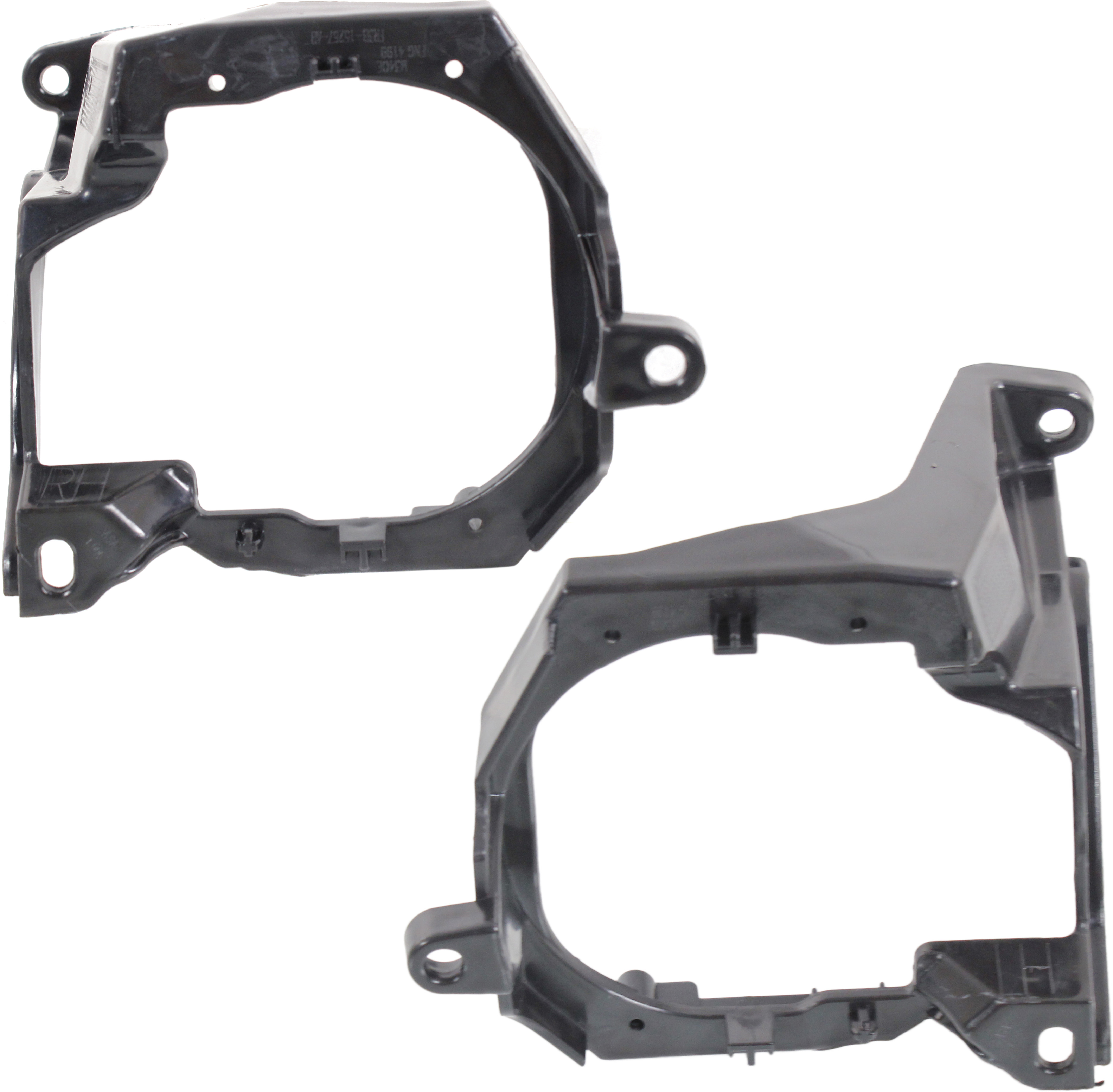 AM MUSTANG 15-17 FOG LIGHT BRACKET RH AND LH Convertible Coupe Exc. Shelby SKU SET REPC110505 Partslink FO2603107 FO2602107 OEM FR3Z15266A FR3Z15266B