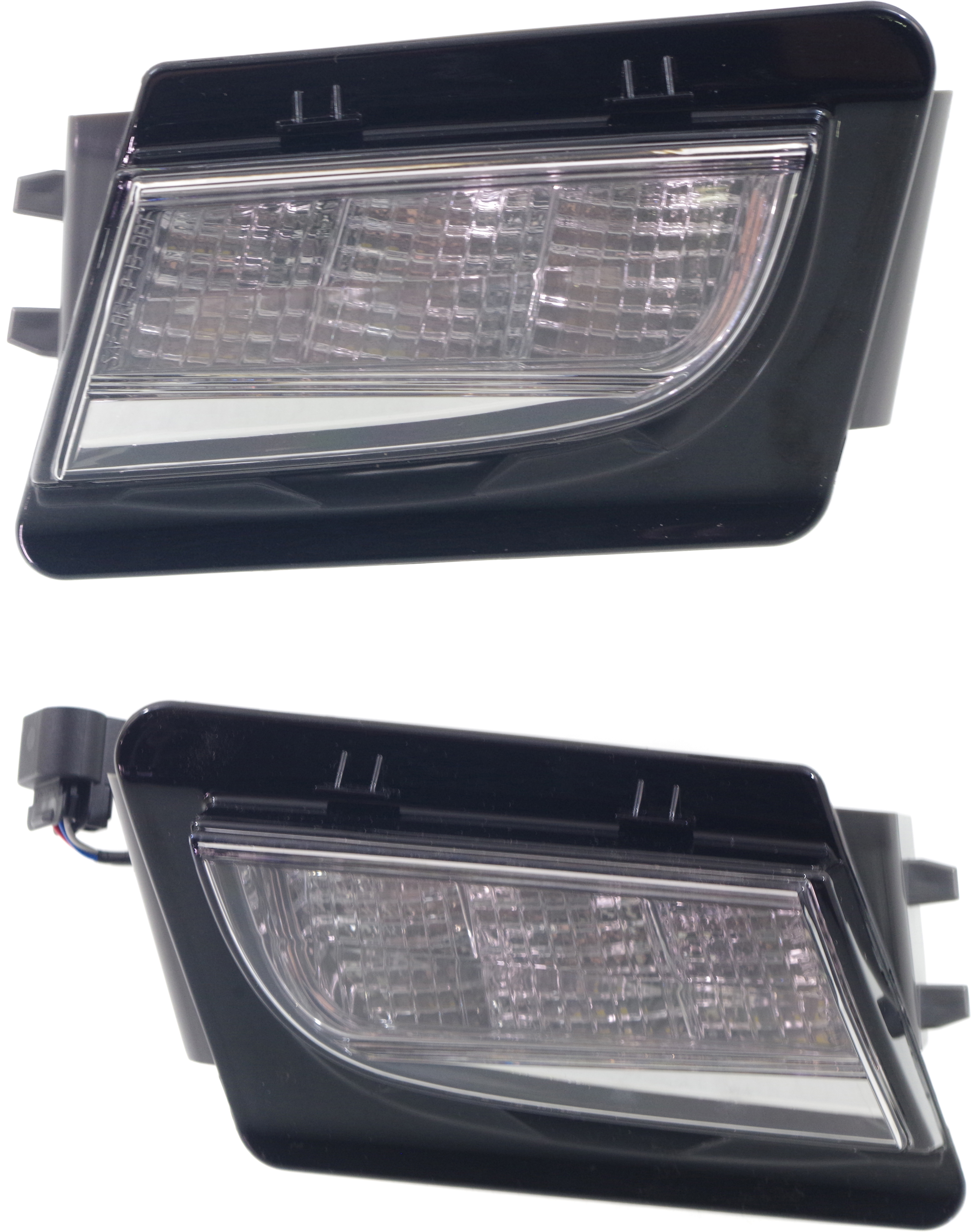 AM ATS 13-19 DRIVING LAMP RH AND LH Assembly CAPA SKU SET REPC111505Q Partslink GM2563103C GM2562103C OEM 22988386-22988387