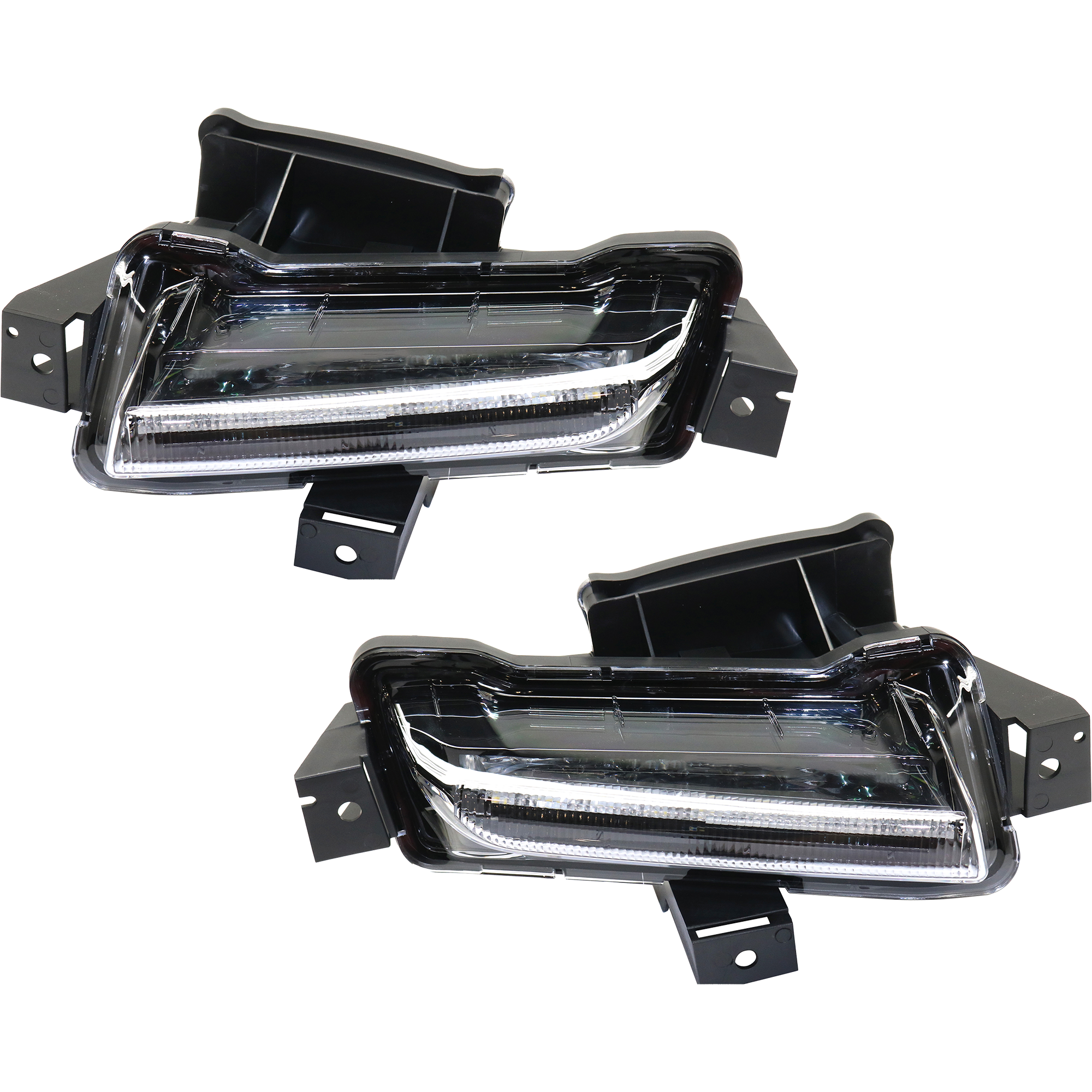 AM CAMARO 16-22 DRIVING LAMP RH AND LH Assembly Daytime Running Light LS LT ZL1 Model 16-21 Conv Cpe SKU SET REPC111507 Partslink GM2563109 GM2562109 OEM 84341736-84341735